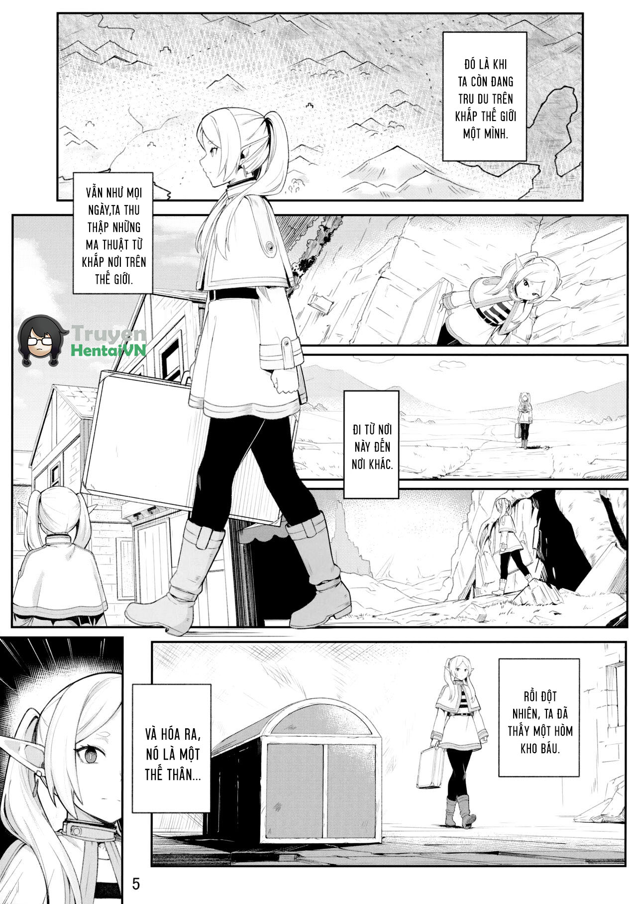 Đọc truyện hentai [Ohanabatake (Siseki Hirame)] Frieren's Chotto H na Hon (Sousou no Frieren) - Oneshot