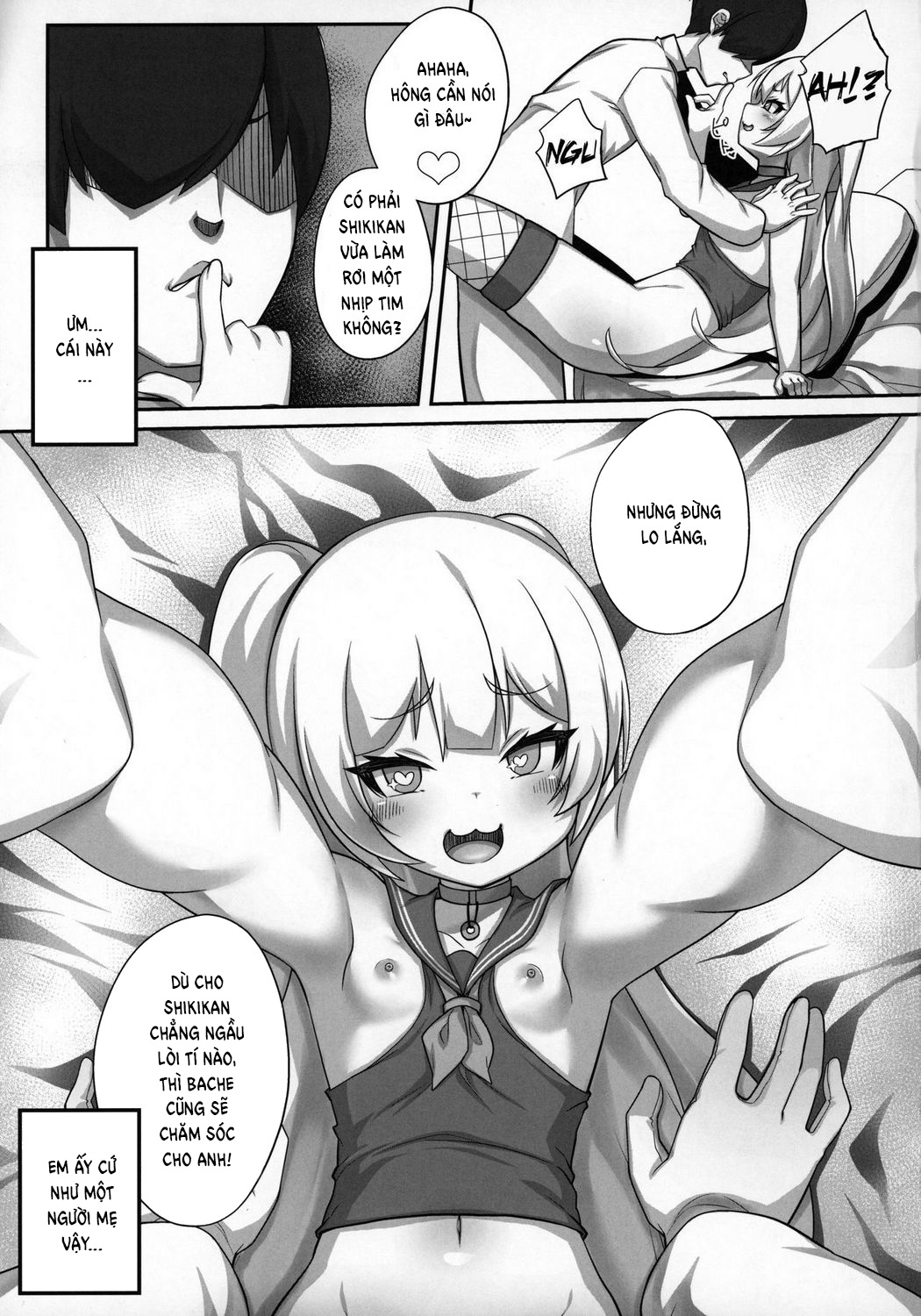 Đọc truyện hentai Chinpo no Osewa mo Bacchi Kooi (Azur Lane) - Oneshot