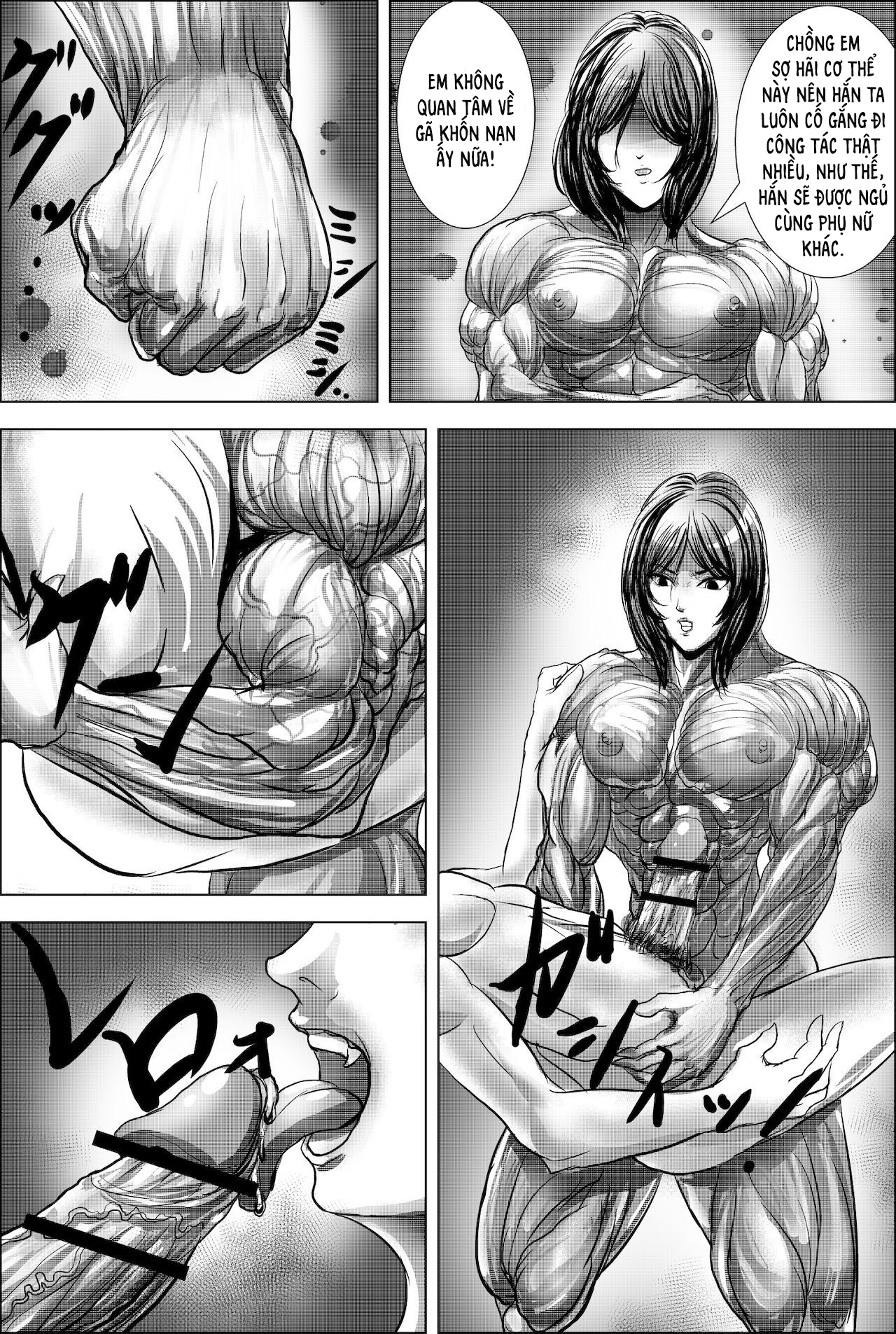 Đọc truyện hentai Giấc Mộng Cuồng Cơ Bắp - Chap 1