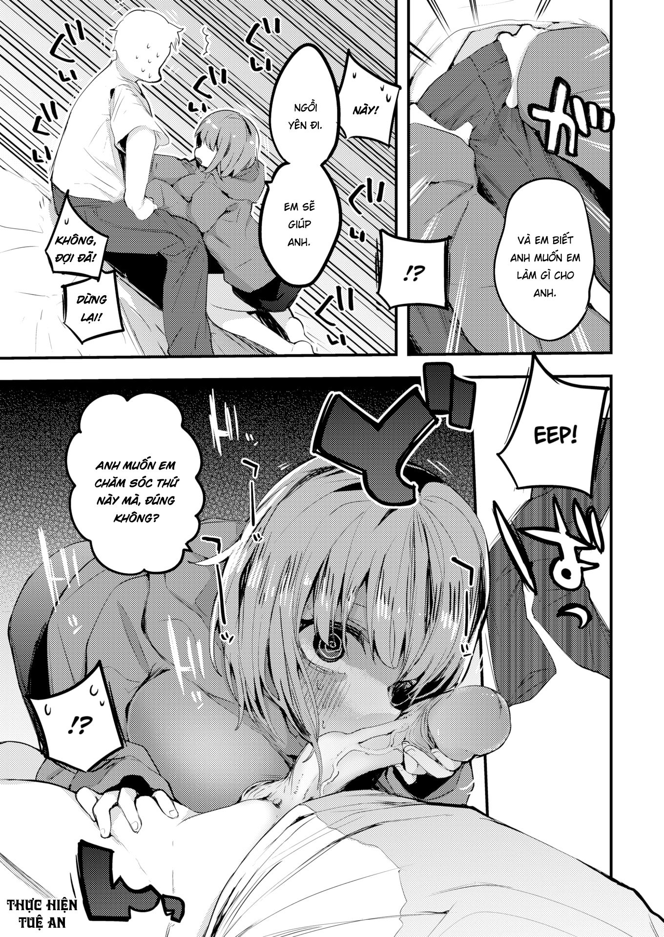 Đọc truyện hentai Sự hiếu khách của Tsubame - Oneshot