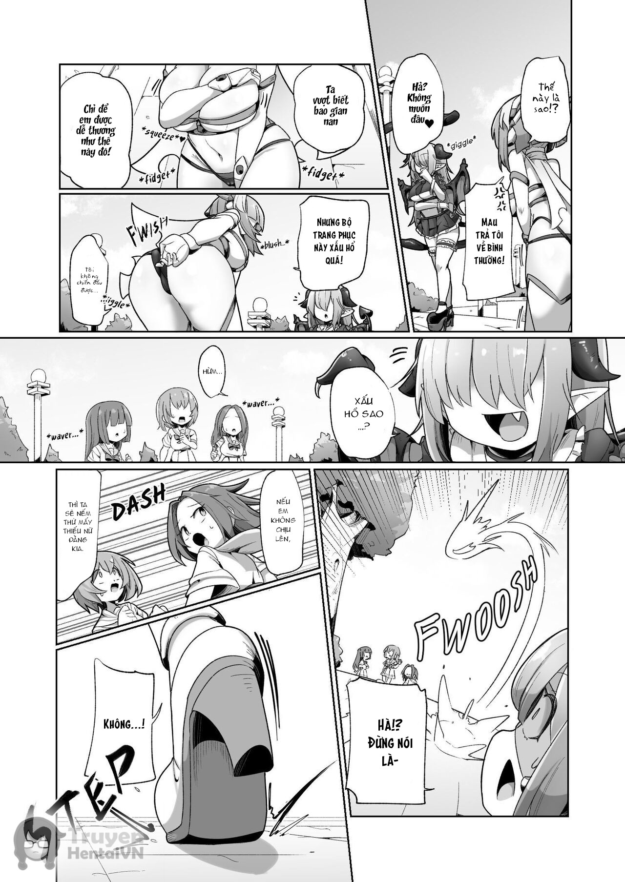 Đọc truyện hentai Mamorubeki Nakama ni Osowarechau Kibun tte Dou Desu Ka (Wara)?? - Oneshot