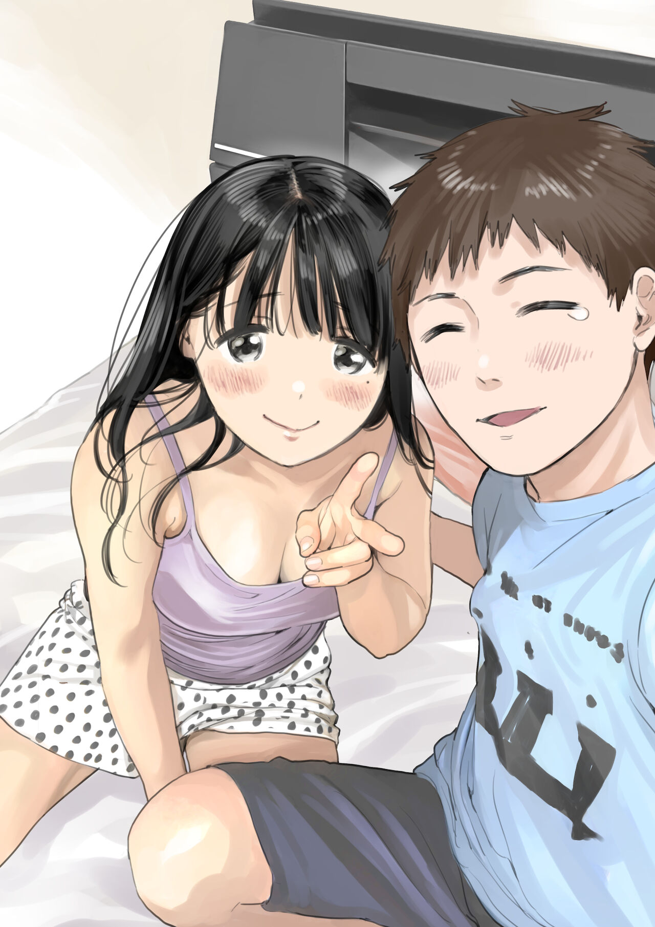 Đọc truyện hentai Phát hiện sừng khi xem trộm điện thoại bạn gái (Phần 2) - Chap 1: Quay đầu là bờ