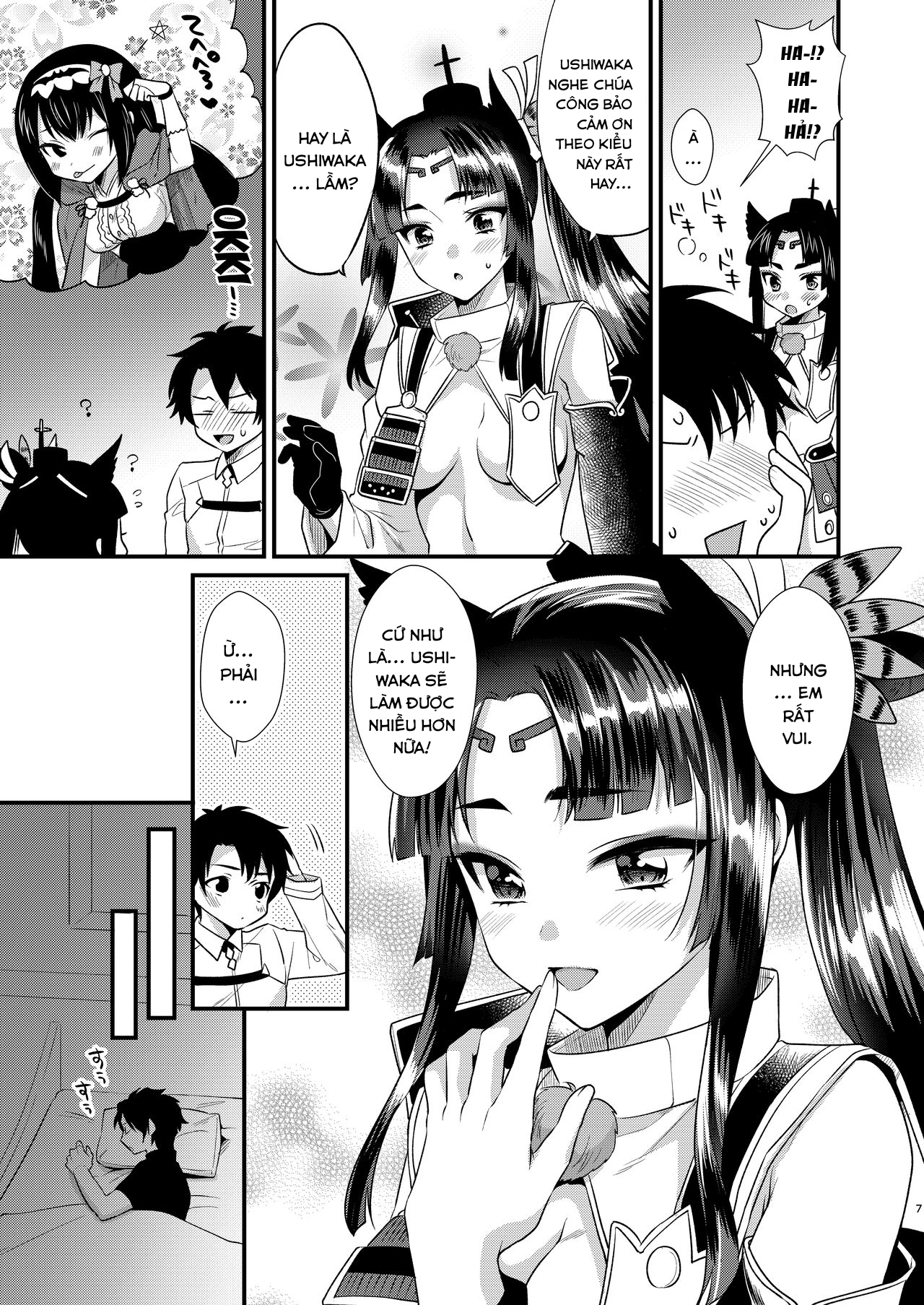 Đọc truyện hentai Phần thưởng của Ushiwakamaru. - Oneshot
