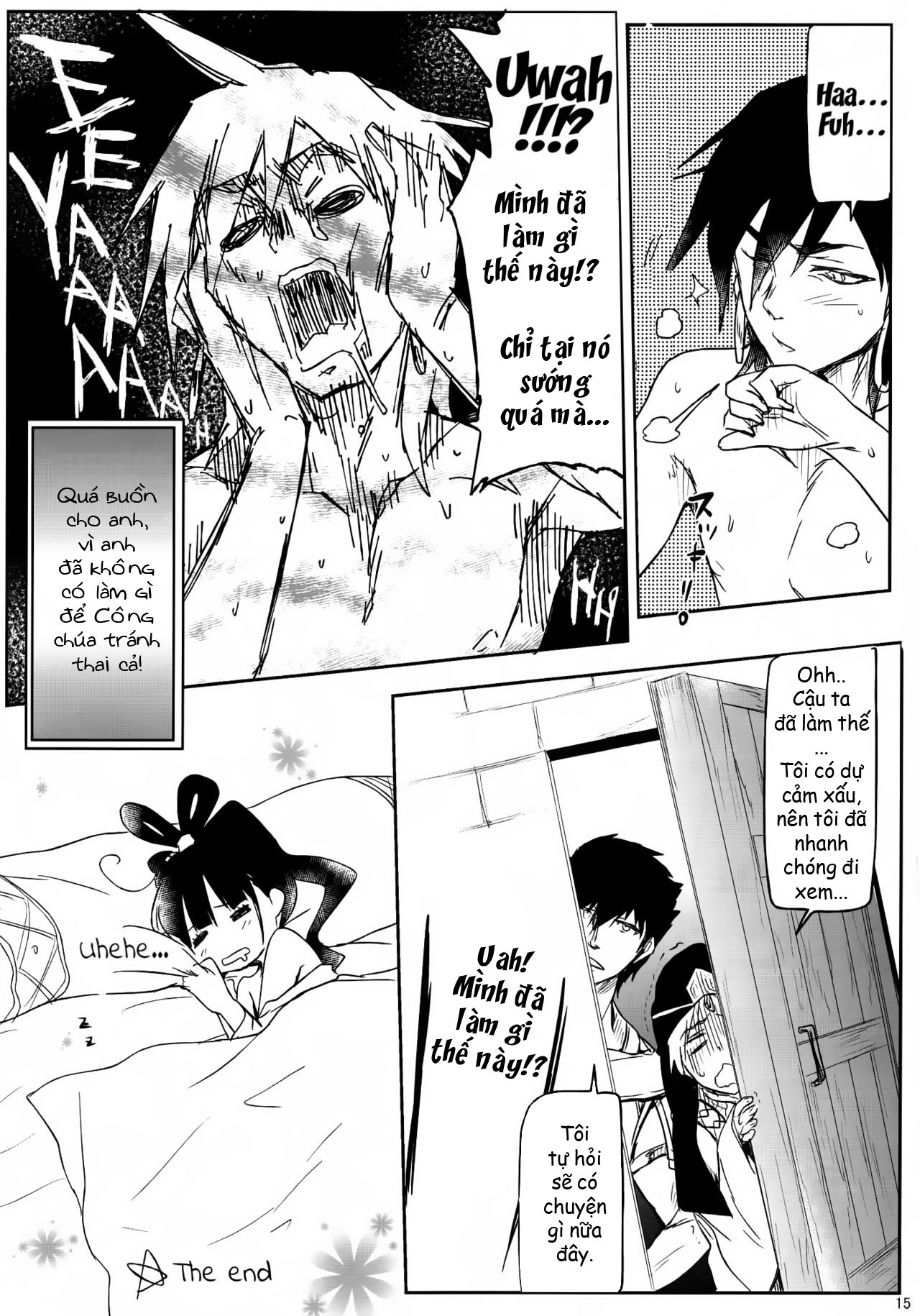 Đọc truyện hentai Tropical Night - MAGIGIRLS (Magi: The Labyrinth of Magic) - Oneshot