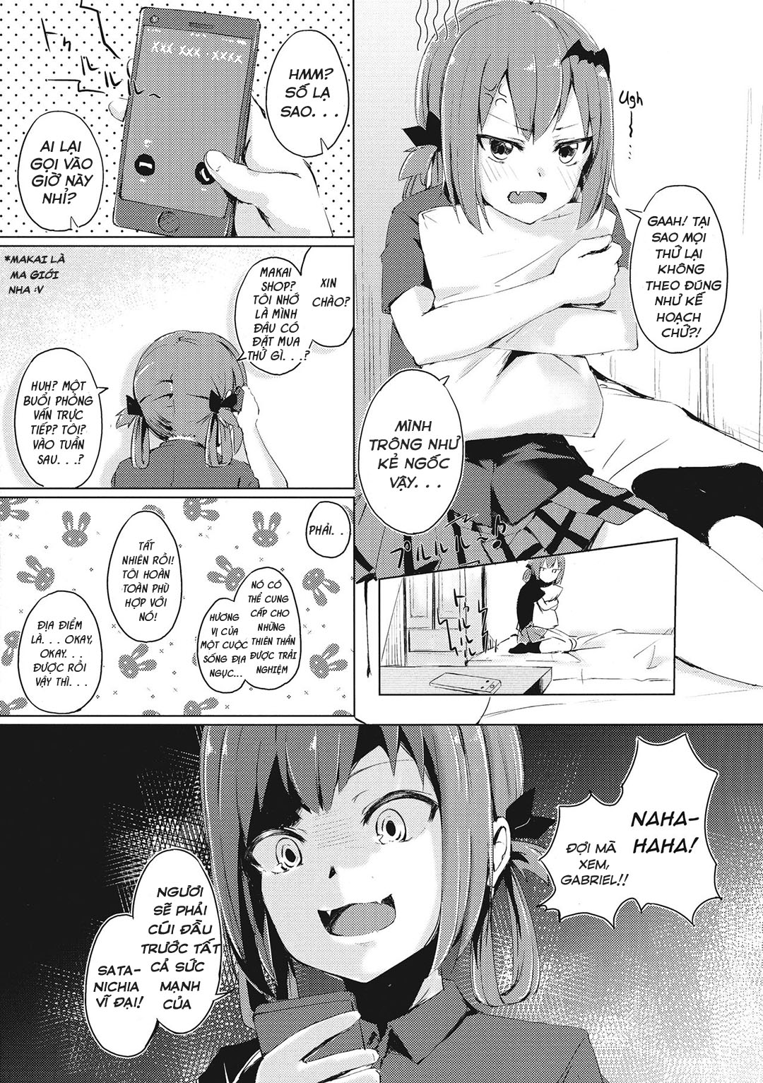 Đọc truyện hentai Dai Acme Satanichia - Oneshot