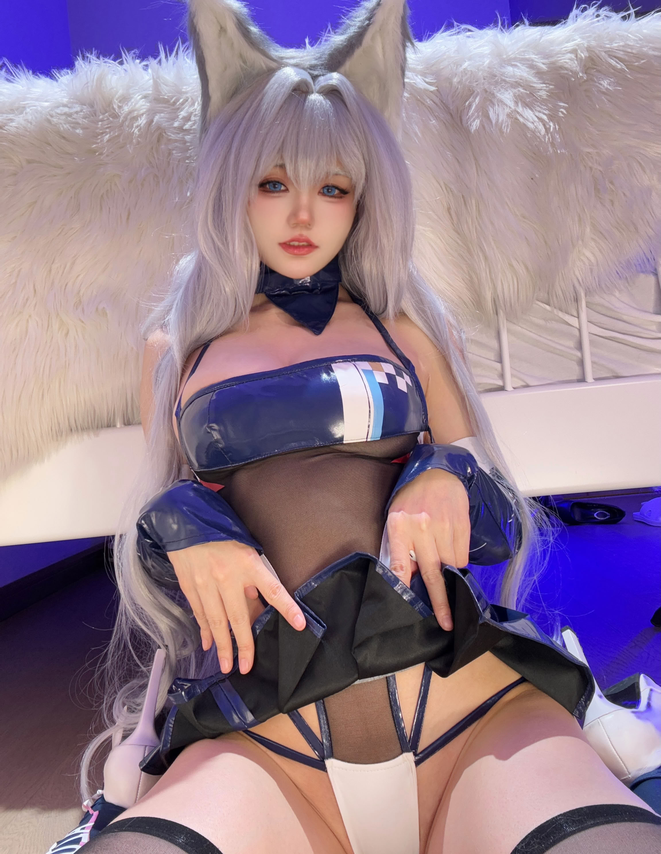 Đọc truyện hentai Tuyển tập Albums siêu phẩm Cosplay - CHap 1233 - Chiyo Ogura w - Shinano Racing Girl (Azur Lane)