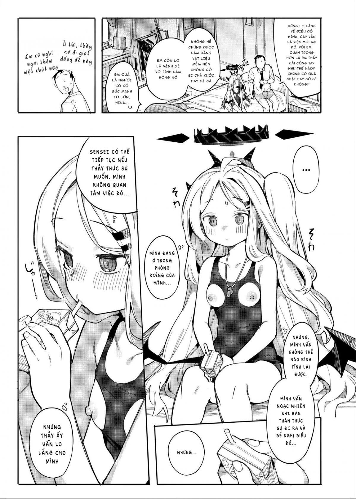 Đọc truyện hentai Thú cưng của sensei - Oneshot