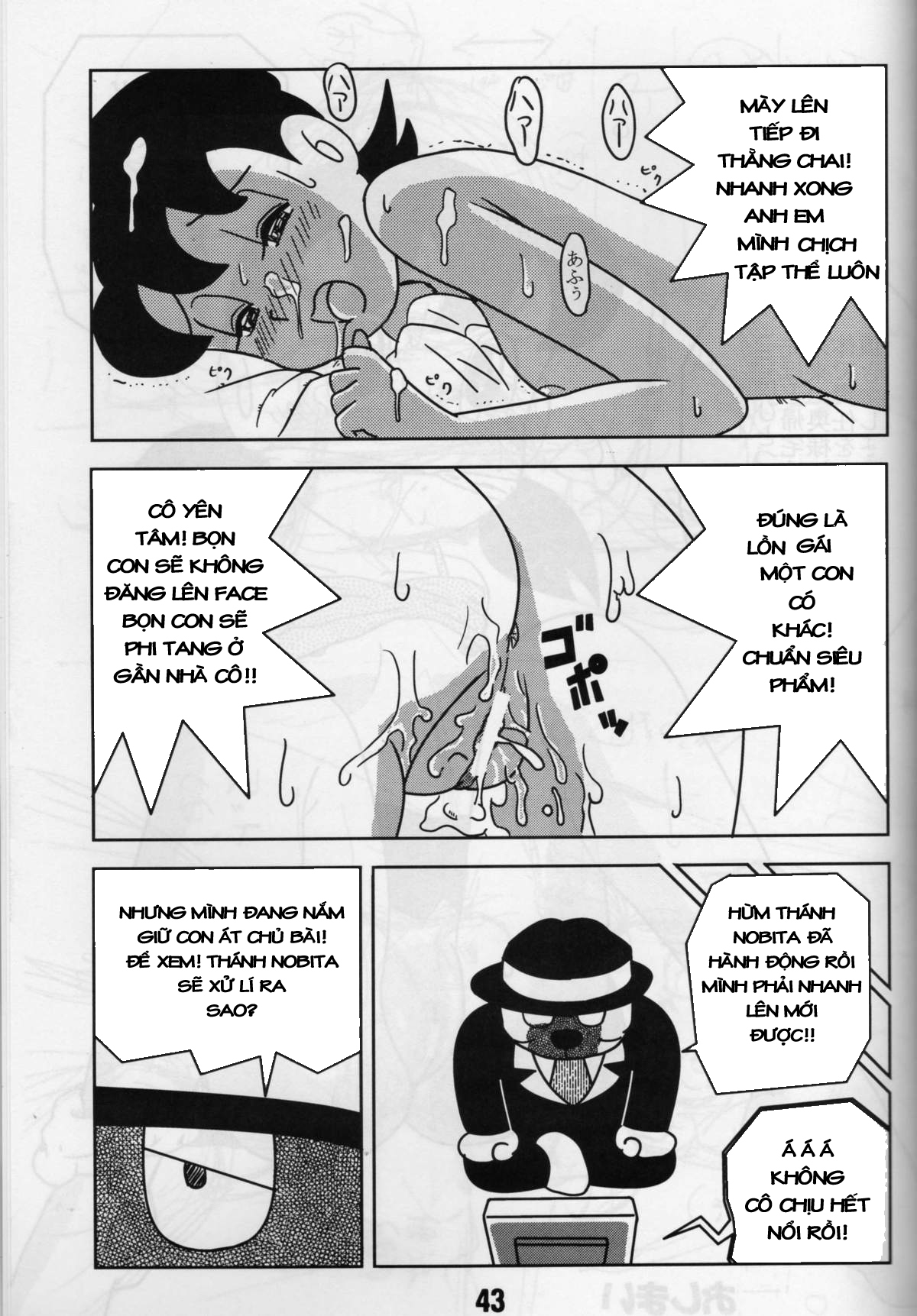 Đọc truyện hentai Thánh Nôbita - Tập 13.2 - Gạ Tình Mẹ Xuka phần 2