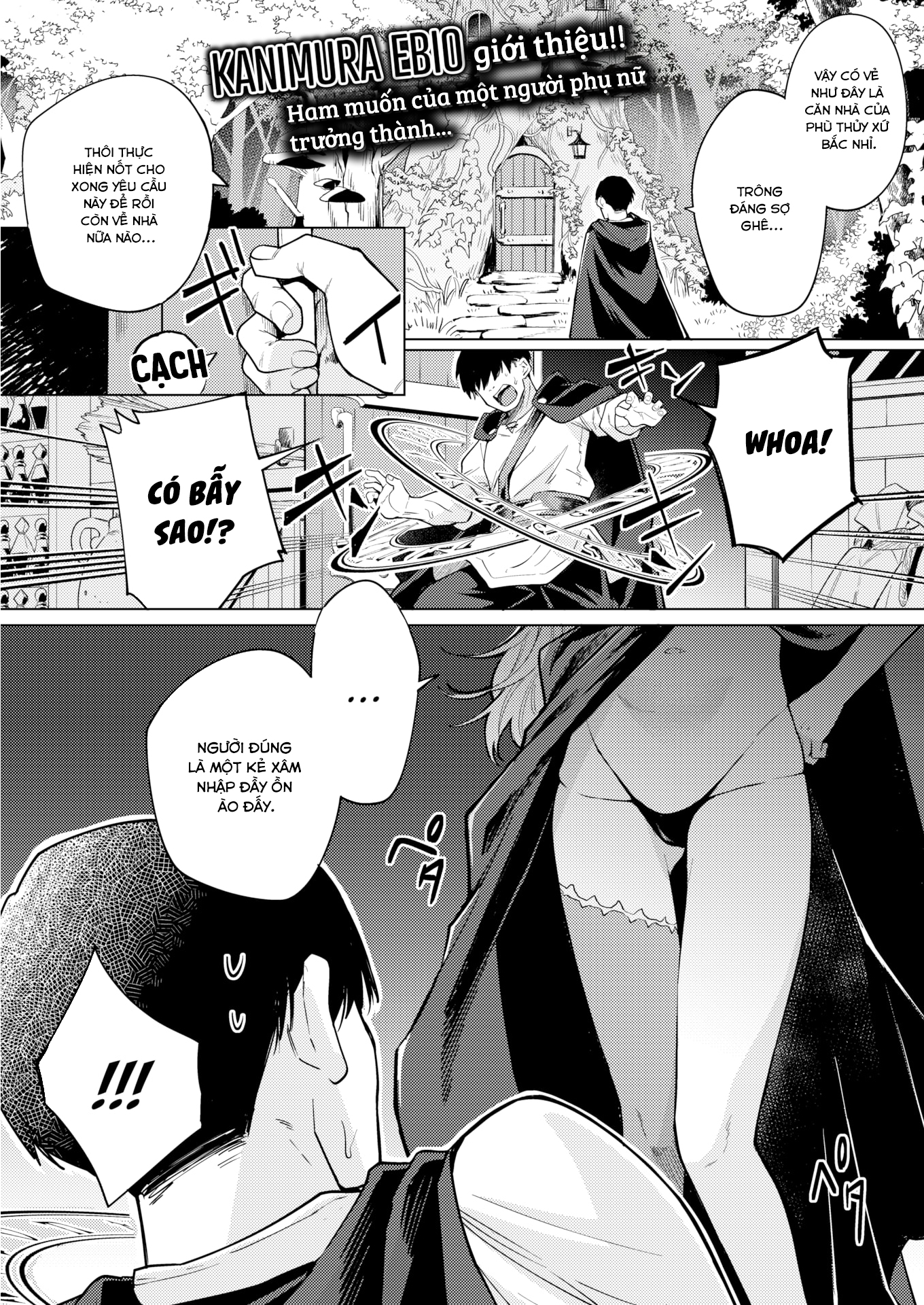 Đọc truyện hentai Khuất phục nữ phù thủy phiền nhiễu này! - Oneshot