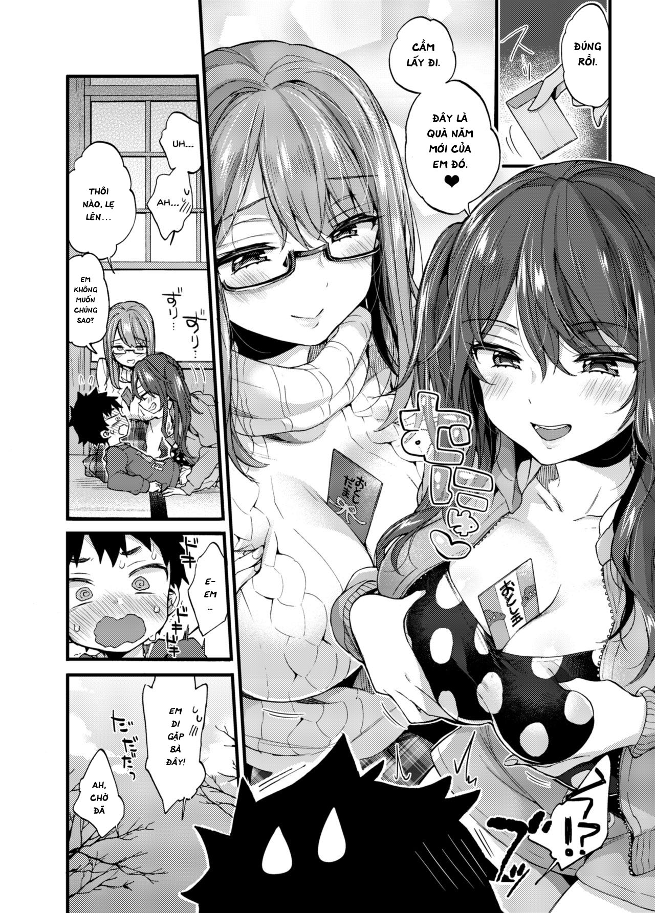 Đọc truyện hentai Kì Nghỉ Tết Khó Quên (re-up) - Oneshot