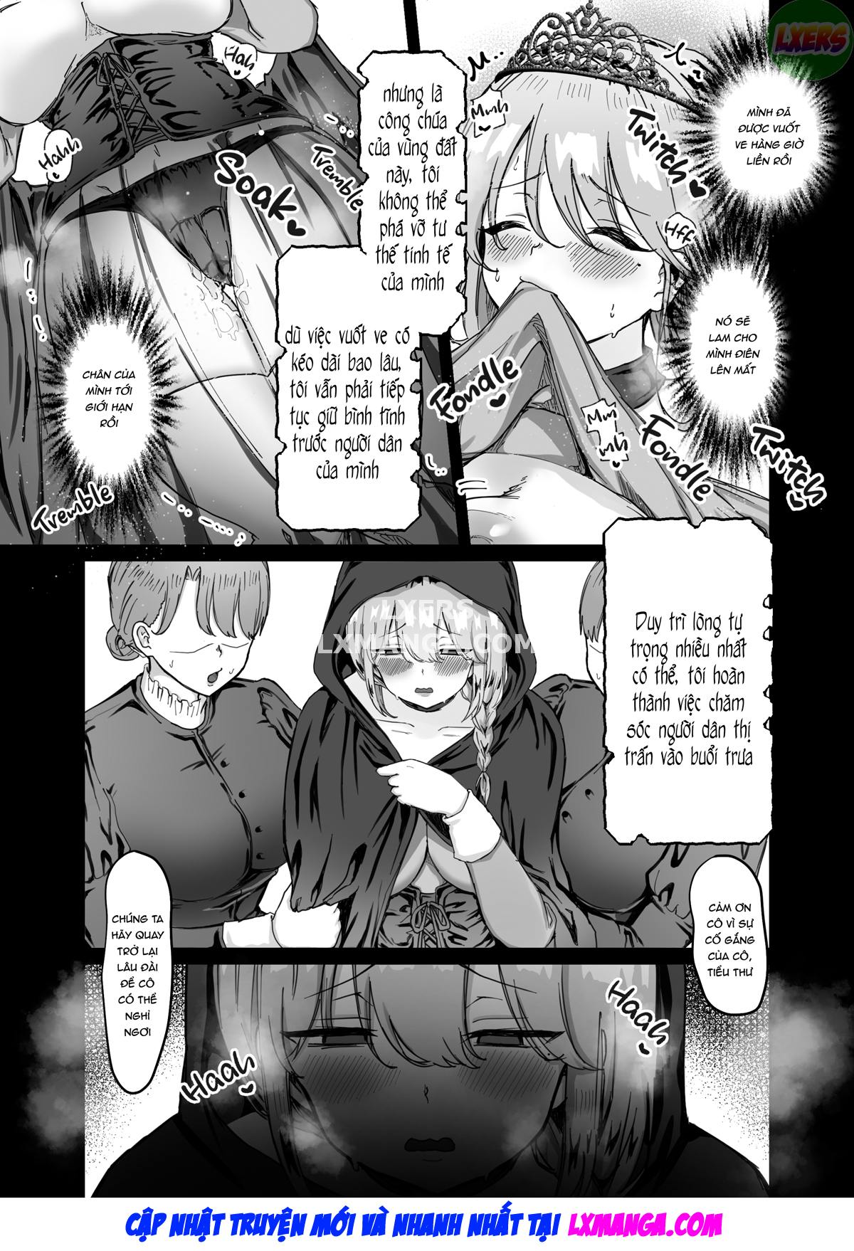 Đọc truyện hentai Công Chúa Bị Nguyền Rủa Và Kỵ Sĩ Còn Trinh - Oneshot
