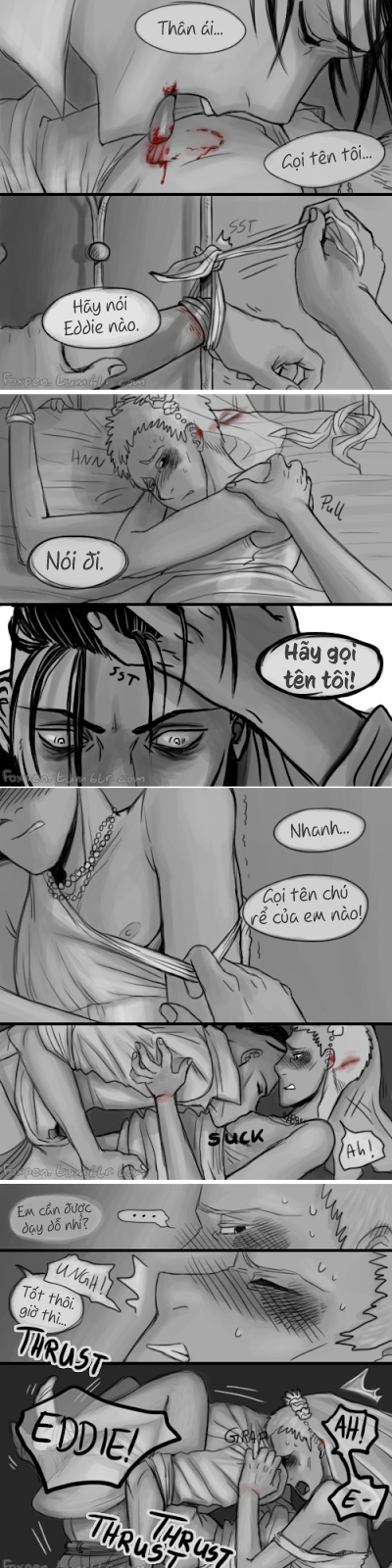 Đọc truyện hentai Cô dâu và chú rể - Chap 2