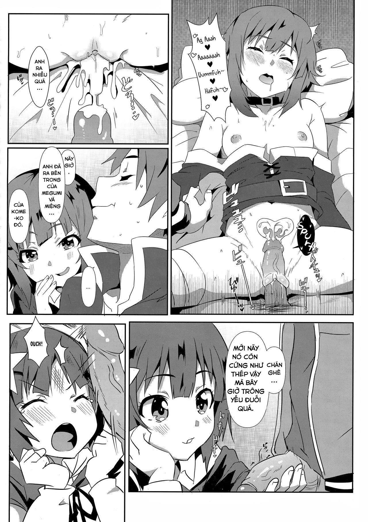 Đọc truyện hentai Megumin ni Kareina Shasei o! - Oneshot