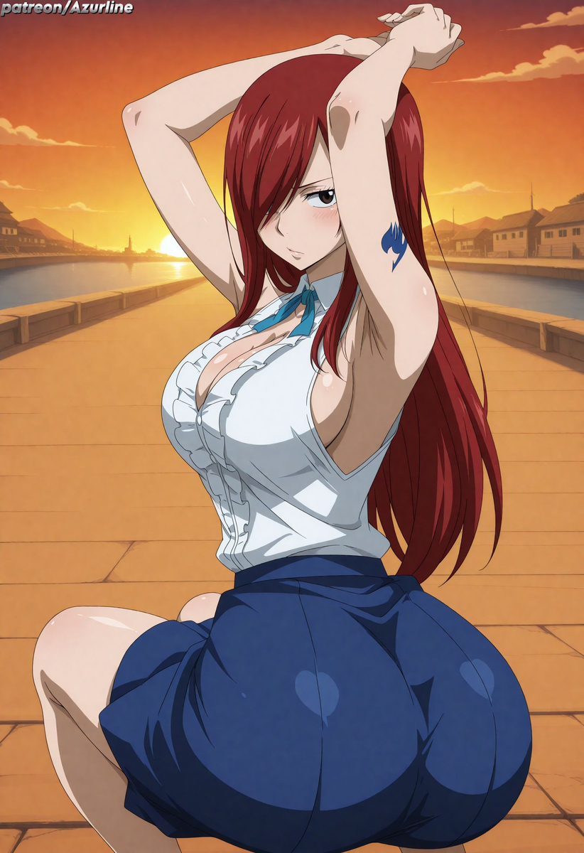 Đọc truyện hentai Tuyển tập Albums Art hentai - Cha 788 - Erza Scarlet (Fairy Tail) - 1