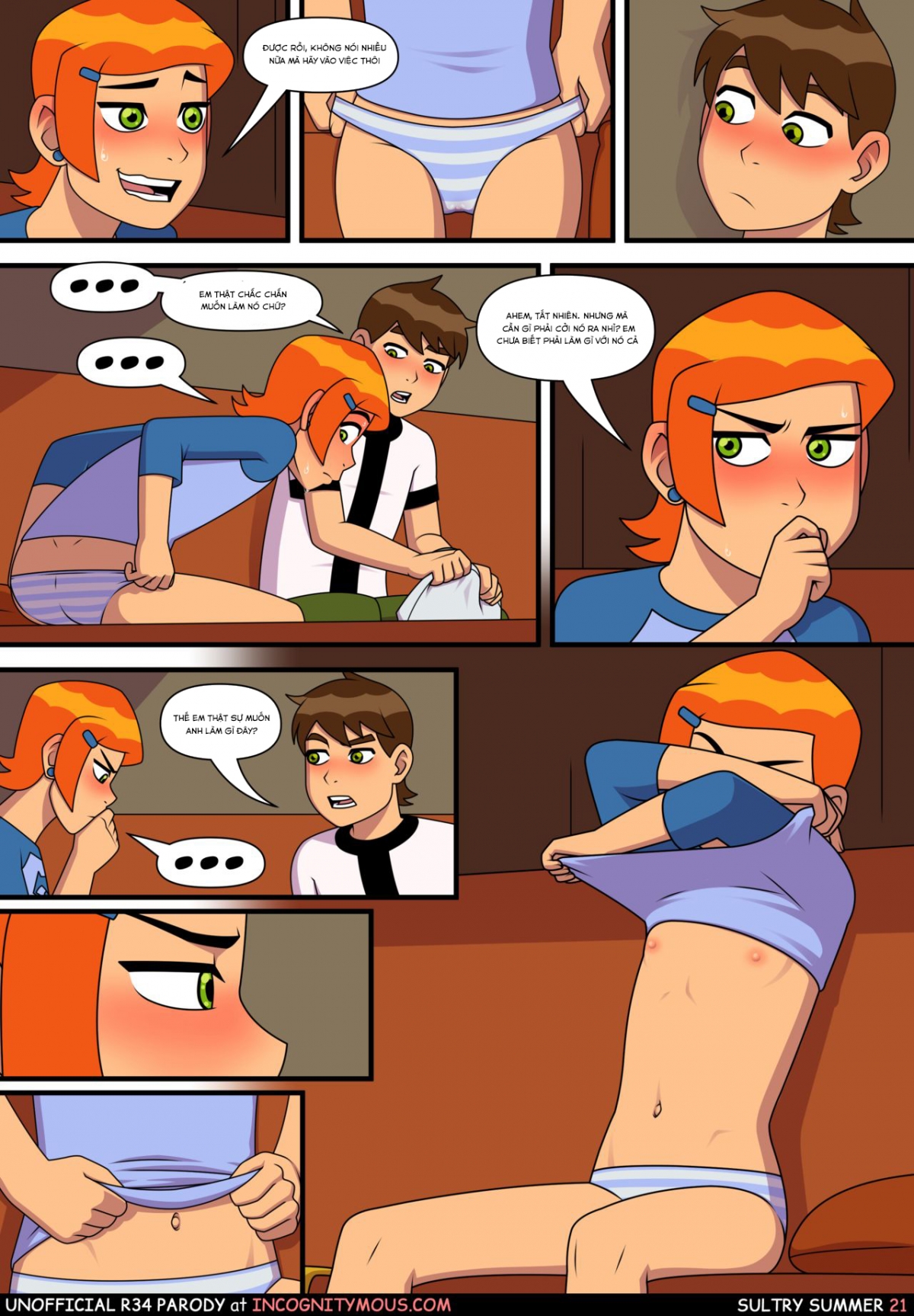 Đọc truyện hentai Mùa hè oi bức (Ben 10) - Chap 1