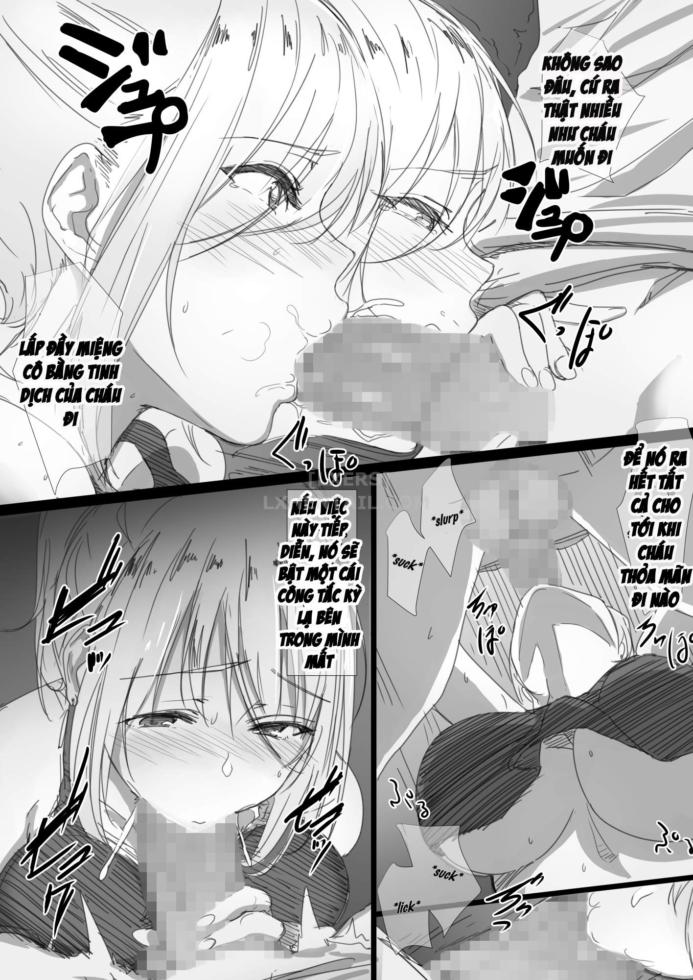 Đọc truyện hentai Yanmama Oba-san no Miwaku no Karada - Chap 1