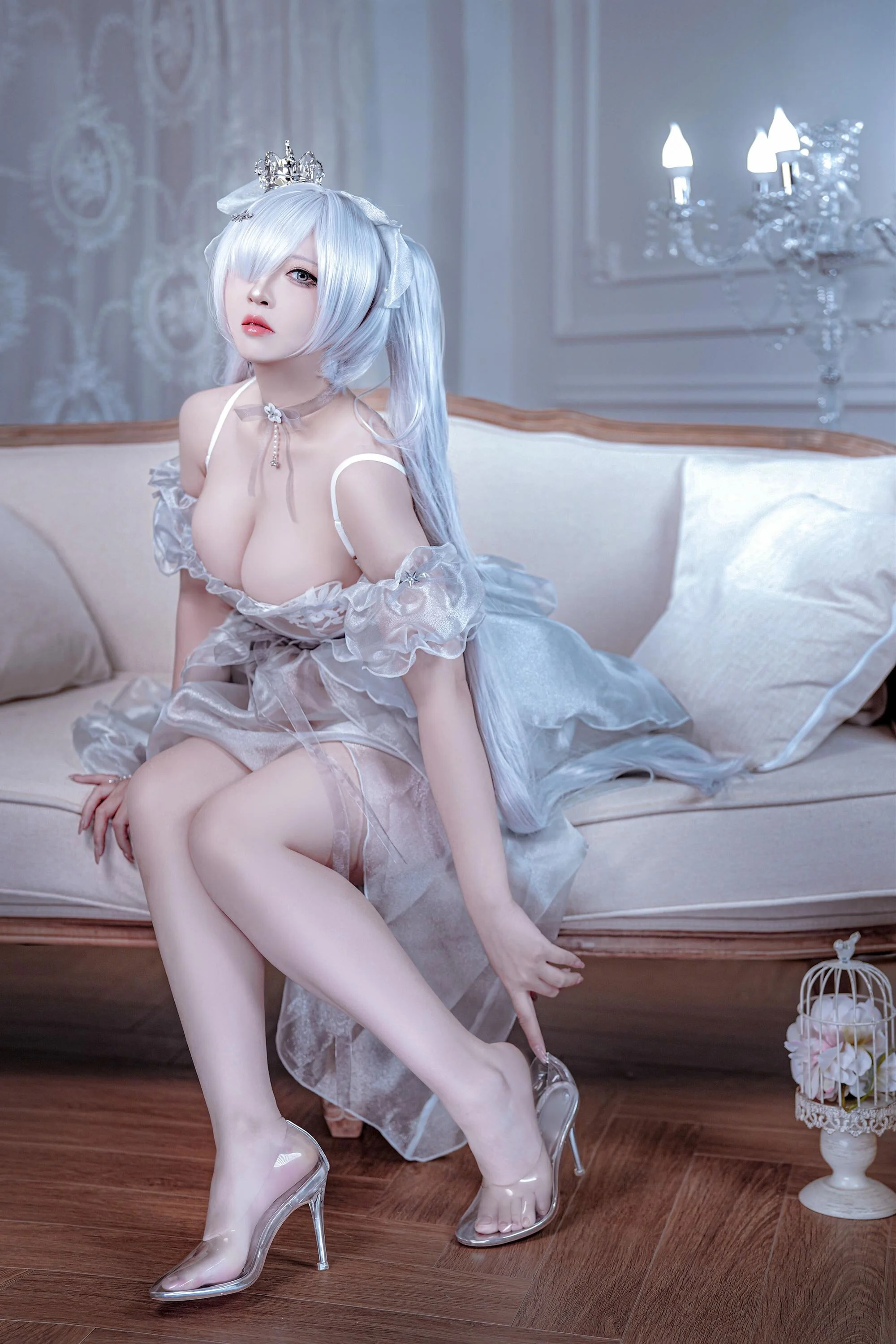 Đọc truyện hentai Tuyển tập Albums siêu phẩm Cosplay - Chap 1446 - Half-and-half - Victory Goddess: Niki Cinderella