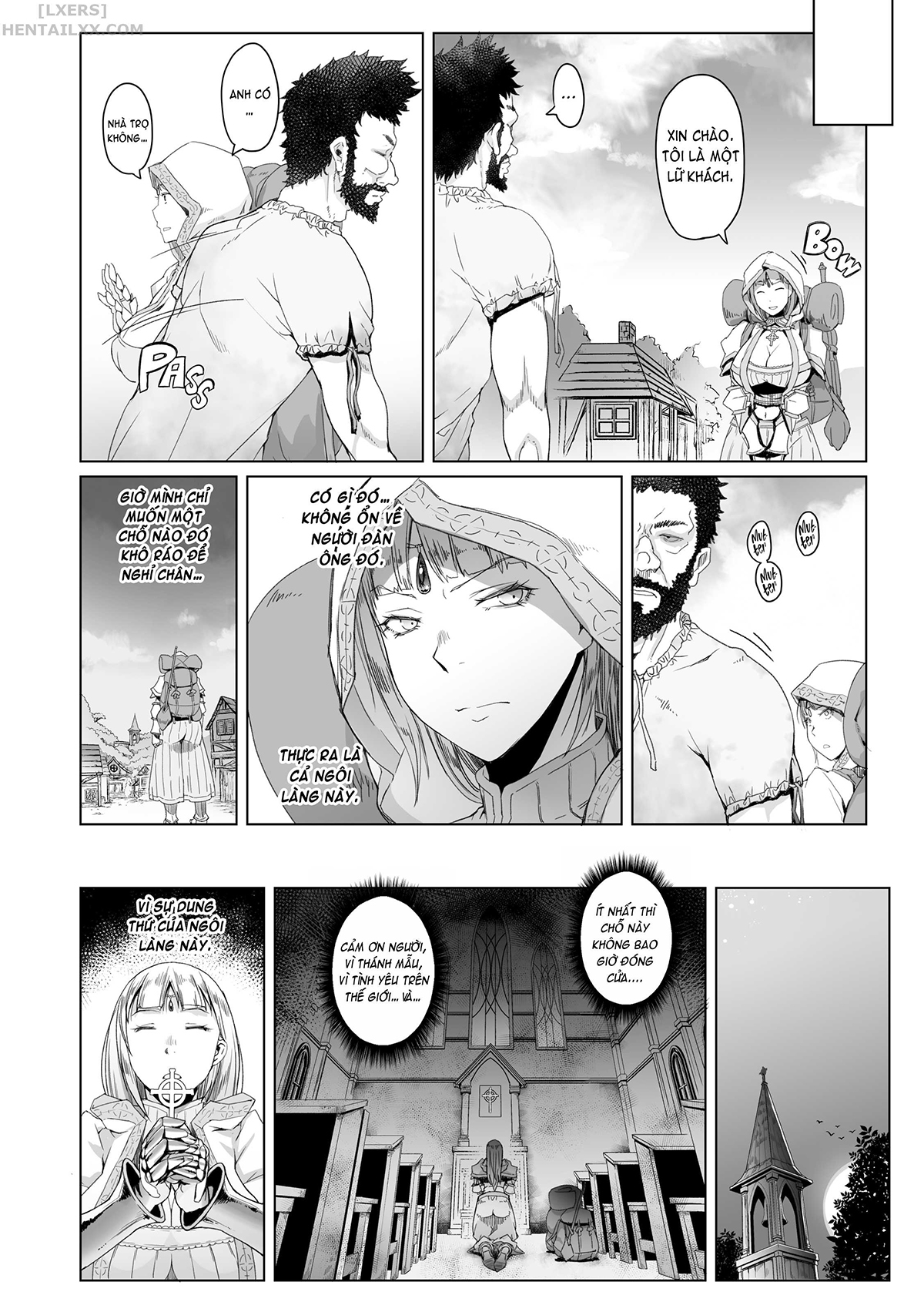 Đọc truyện hentai Maidens of Steel - Chap 2 - The Nighttide Dweller and the Holy Woman