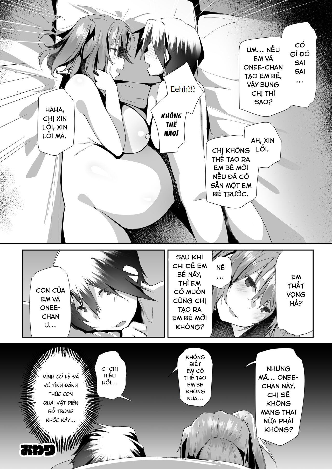 Đọc truyện hentai Pregnant JK Preys on Shota that Sat in Priority Seating - Oneshot