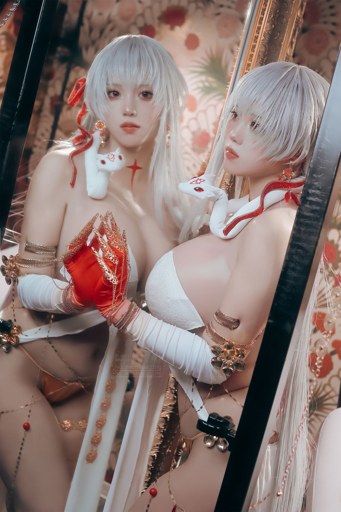 Đọc truyện hentai Tuyển tập Albums siêu phẩm Cosplay - Chap 1242 - Rumi Twins - Durga