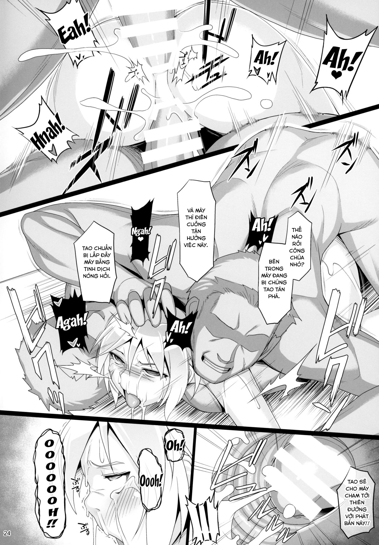 Đọc truyện hentai Chris Luck Overflow 2 (Kono Subarashii Sekai ni Syukufuku o!) - Oneshot