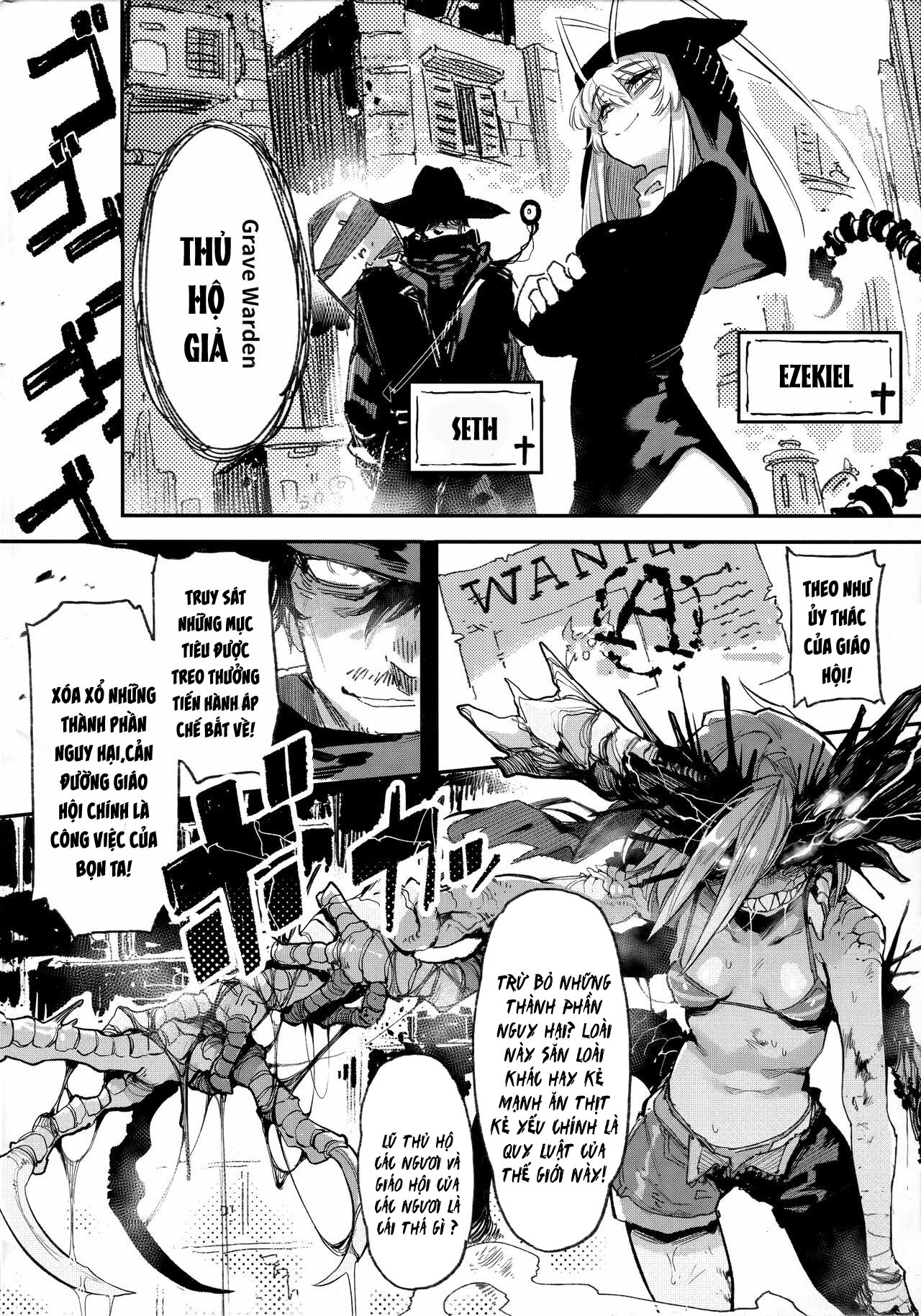 Đọc truyện hentai Cô gái săn mồi - Oneshot nứng