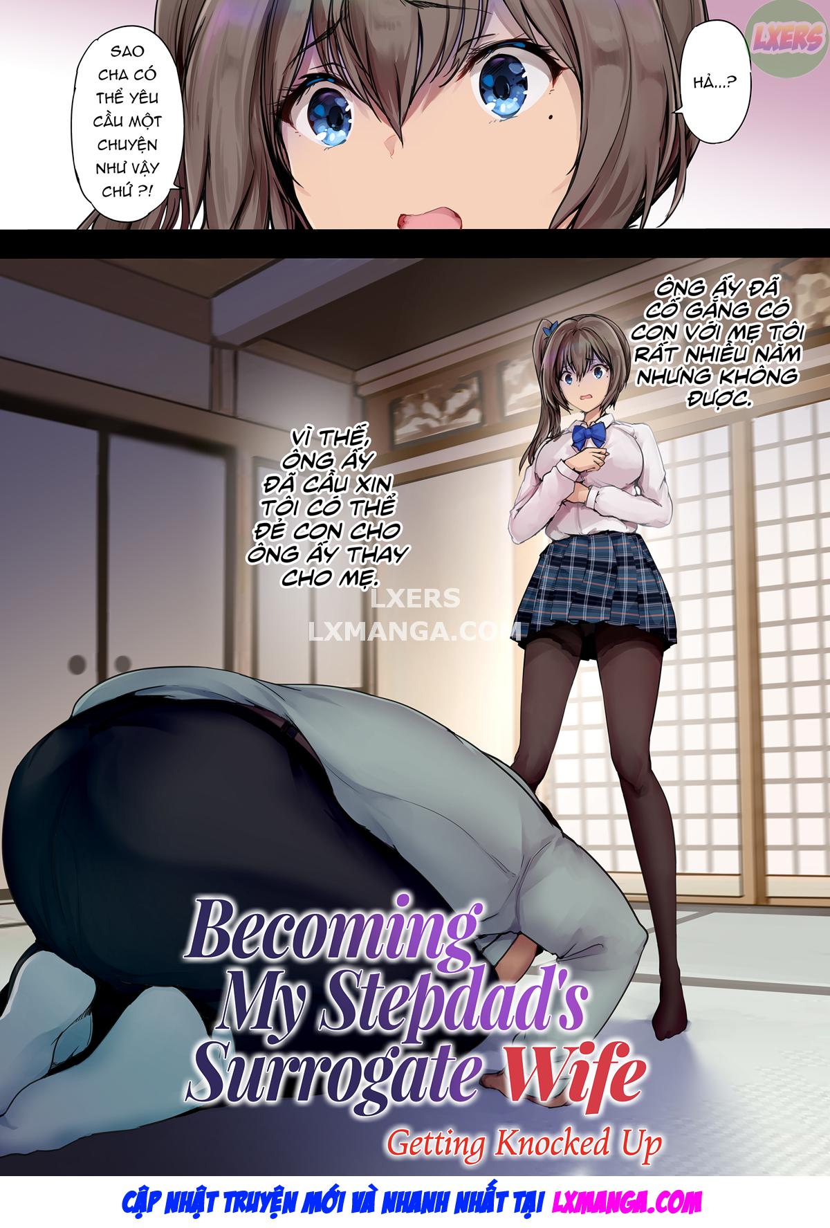 Đọc truyện hentai Trở Thành Vợ Thay Thế Của Cha Dượng - Chap 1