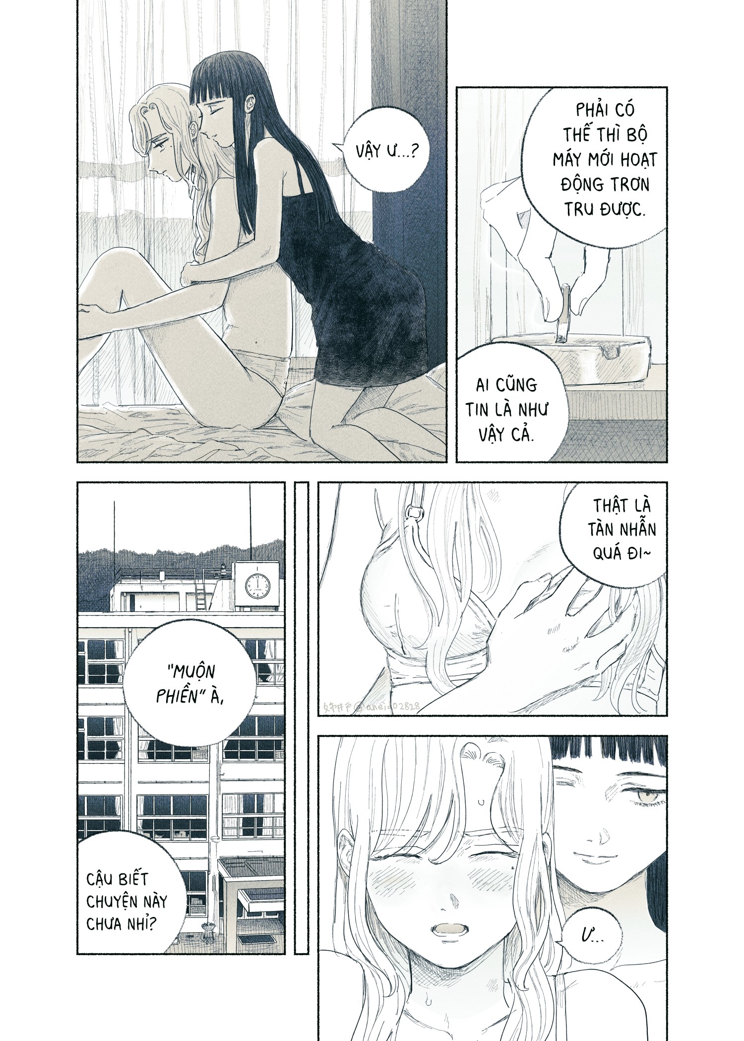 Đọc truyện hentai Chuyện về nữ giáo viên bị học sinh yandere nhấn chìm trong dục vọng - Tôi bị dằm trong tim