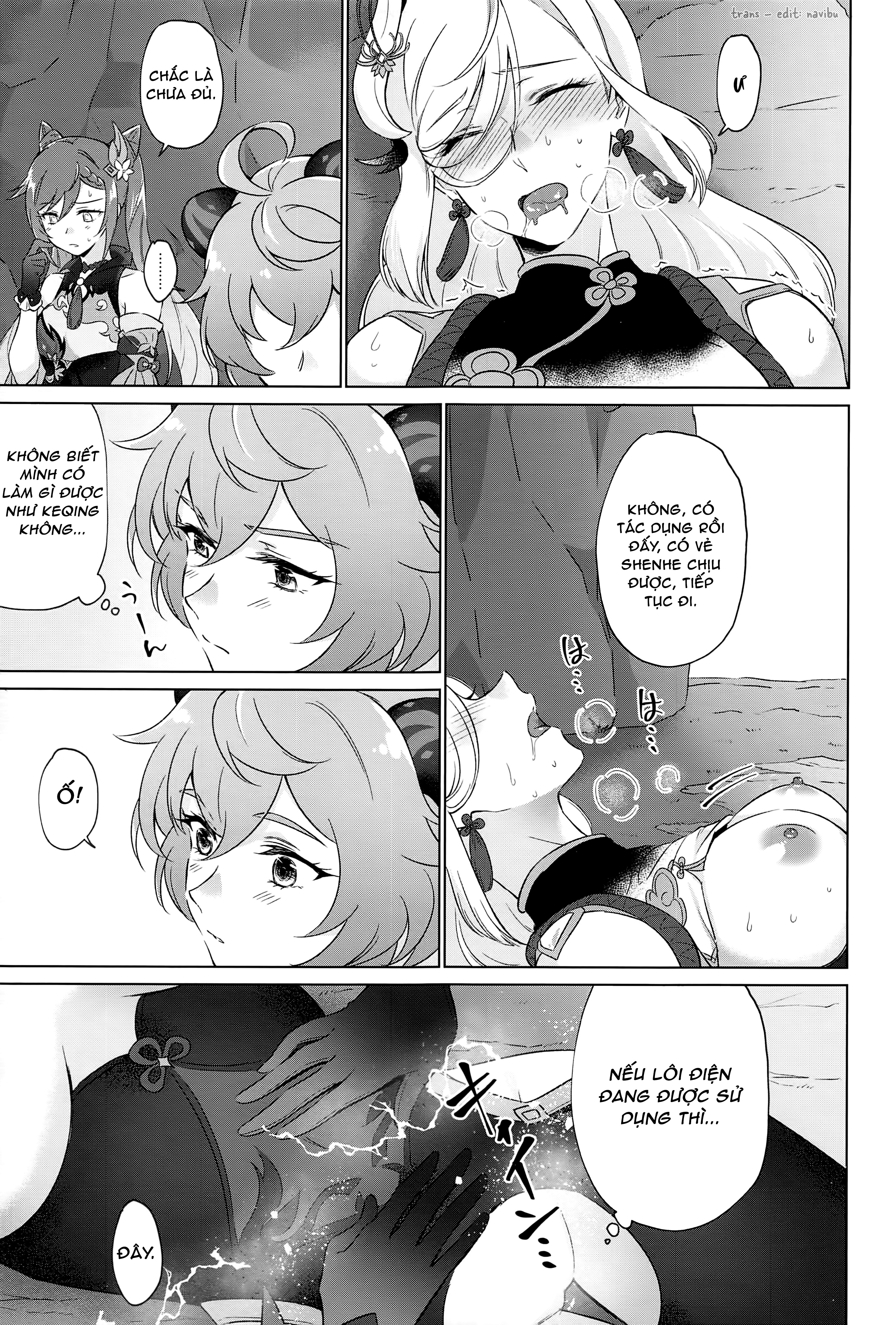 Đọc truyện hentai Nghiệm pháp tình dục kiểu Liyue - Oneshot full