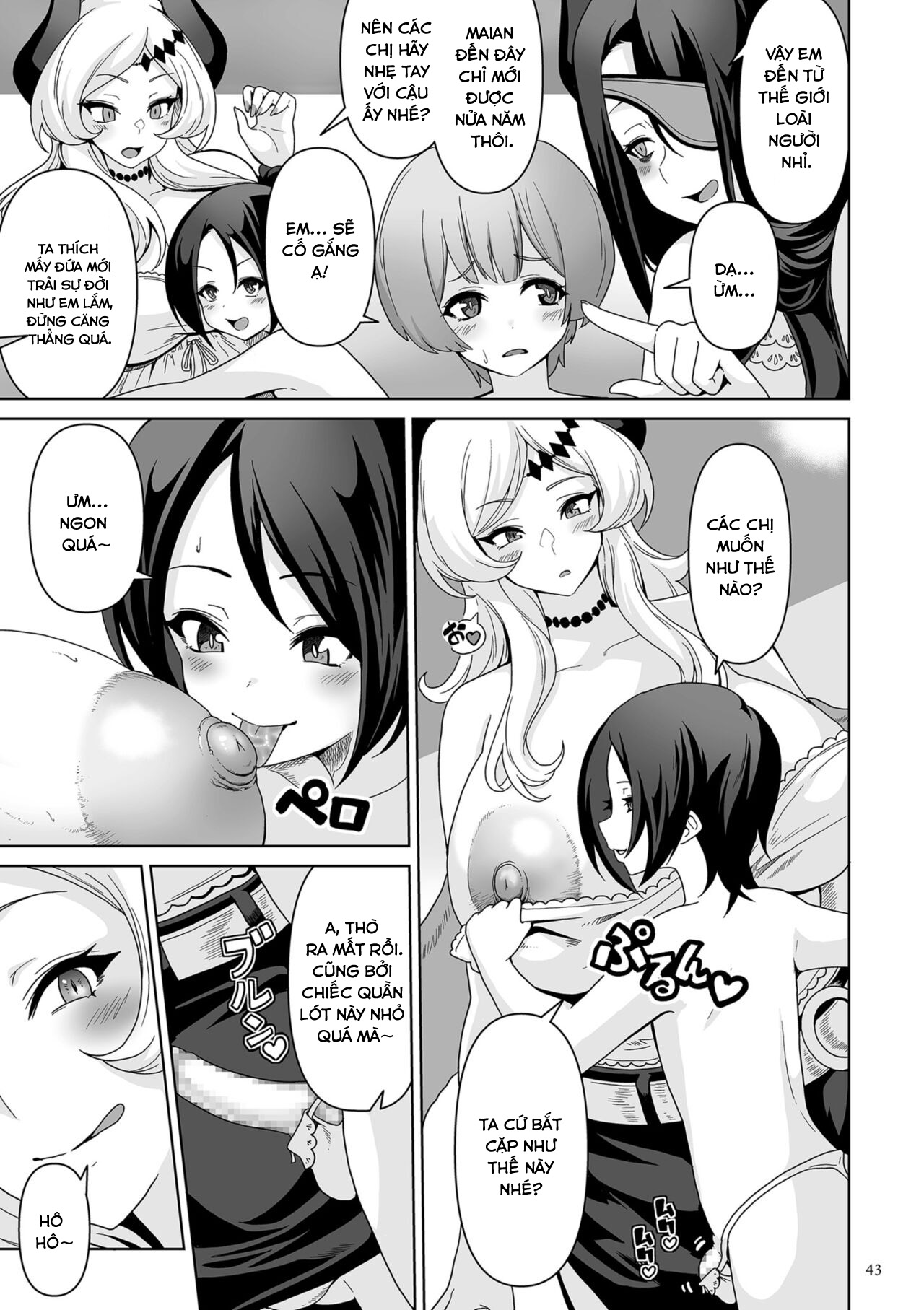 Đọc truyện hentai Vương quốc Succubus thèm bú - Chap 2