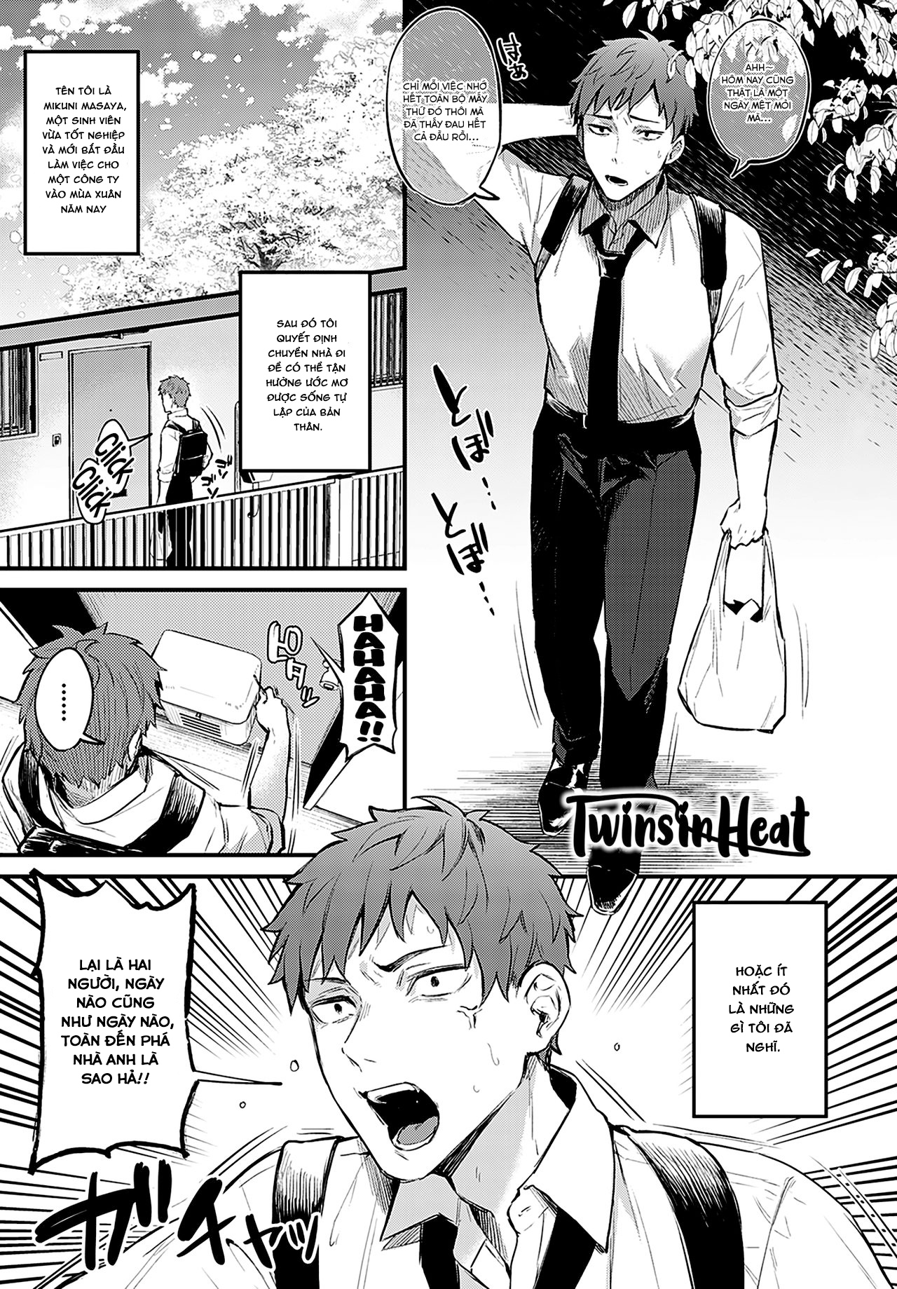 Đọc truyện hentai Twins in Heat - Oneshot