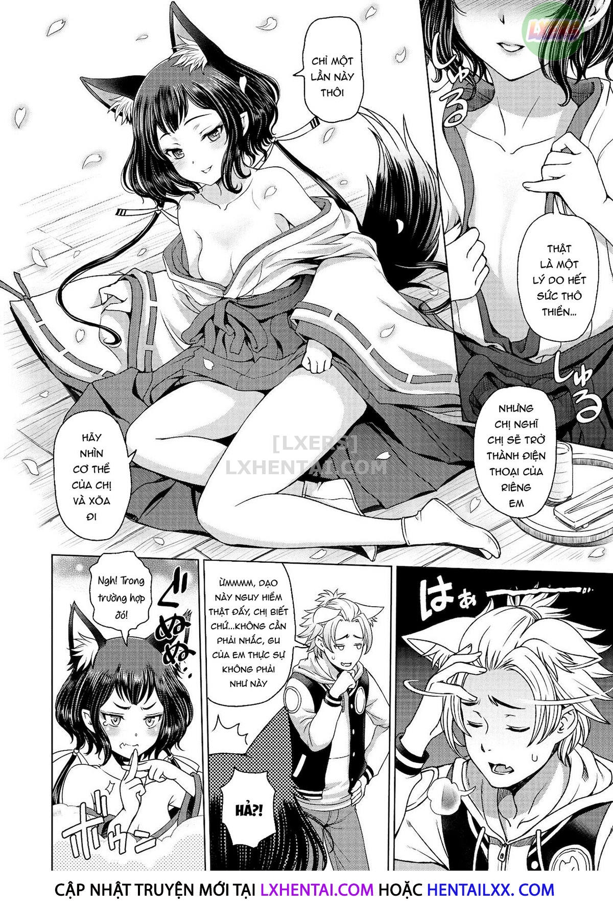 Đọc truyện hentai Chị gái siêu dâm đãng - Chap 6