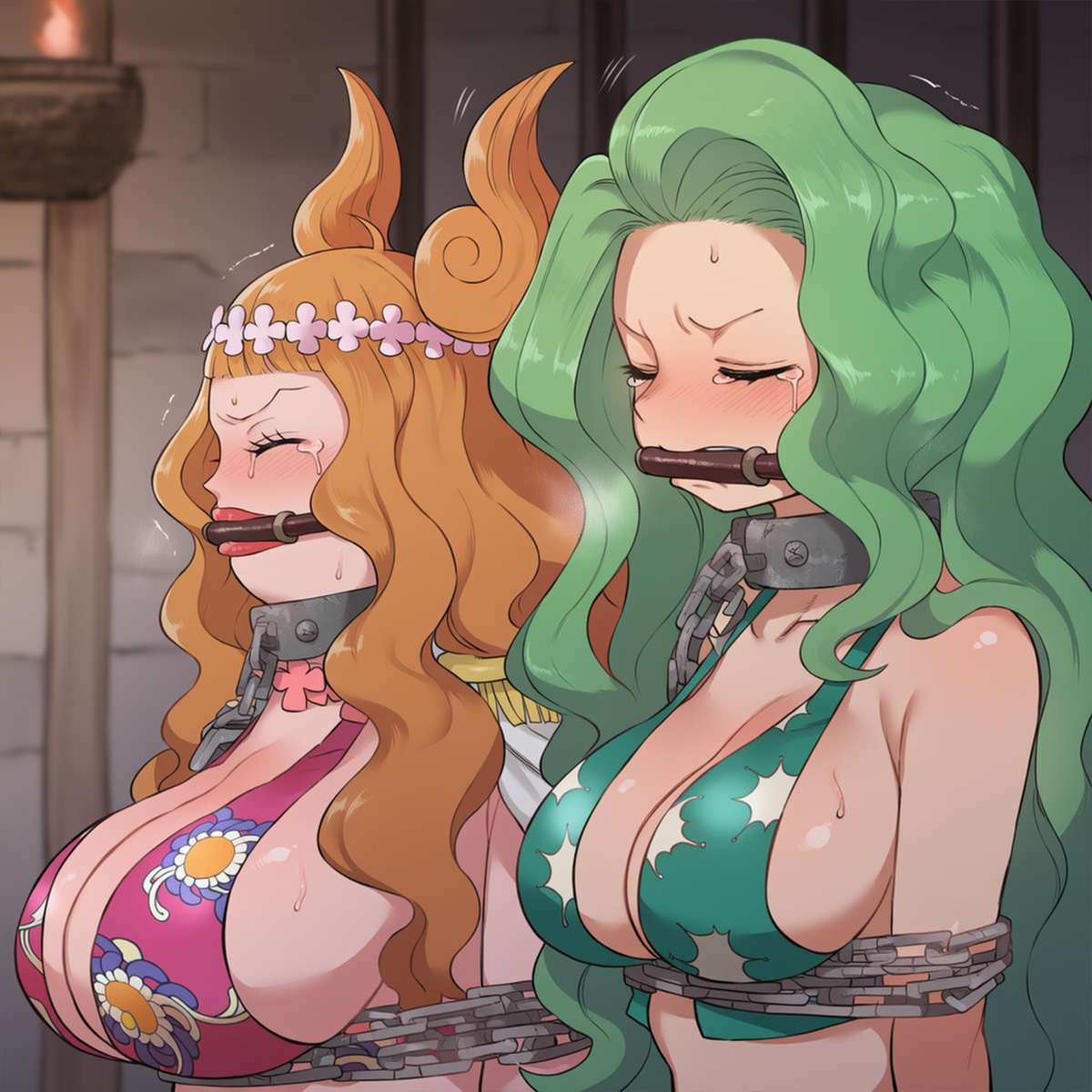 Đọc truyện hentai Tuyển tập Albums Art hentai - Chap 837 - Boa Hancock Vs Saint Charlos