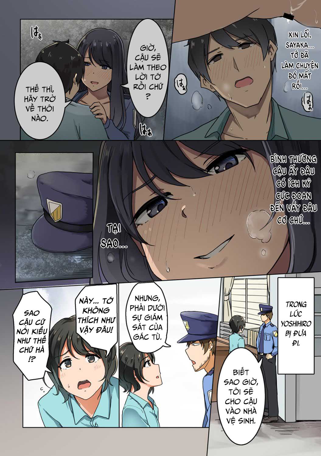 Đọc truyện hentai Kangoku Zemi Kanshu ni Zettai Fukujuu o Shiirarete - Chap 2