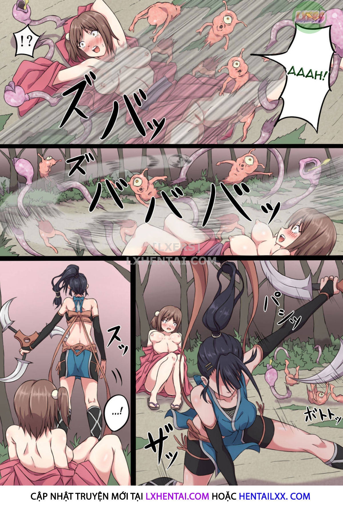 Đọc truyện hentai The Defeat Of Ayame Kunoichi - Oneshot