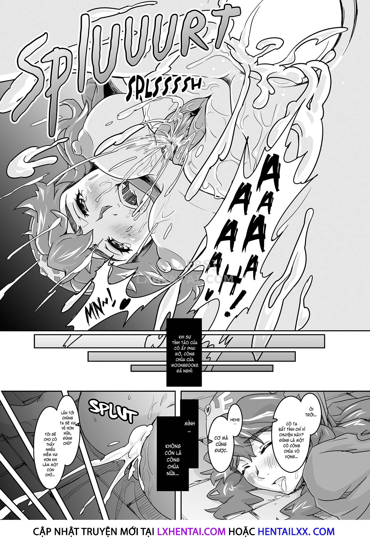 Đọc truyện hentai The Princess Who Became a Dog - Chap 1