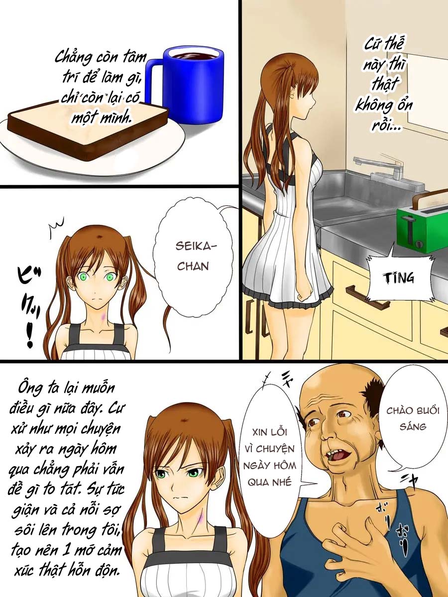 Đọc truyện hentai Hanakutashi owari ~Kareshi no Sofu ni Tegome ni Sareta Watashi~ - Chap 3 + 4 - End phần 1.