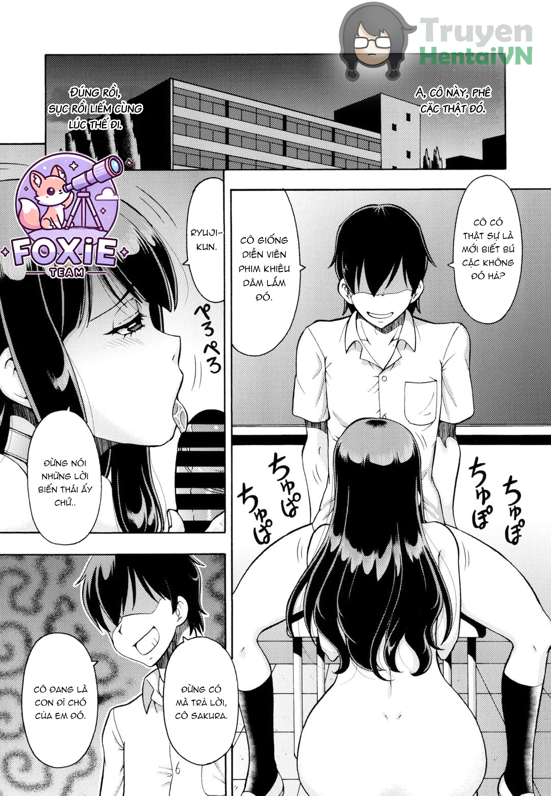 Đọc truyện hentai Netorareta Gakuen Pet Kyoushi Sakura | Netorare School: Pet Teacher Sakura - Oneshot