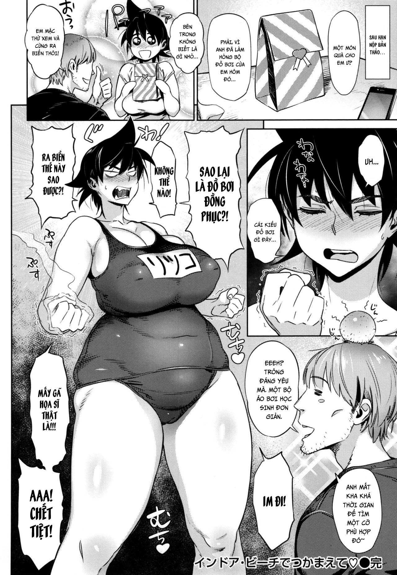 Đọc truyện hentai Tips đi biển cho các gái - Oneshot vú to