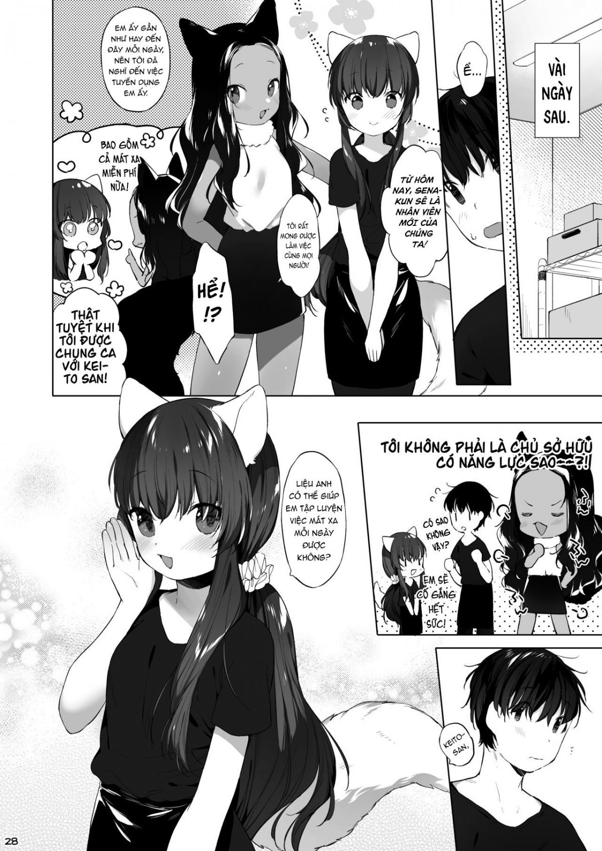 Đọc truyện hentai Bé mèo muốn được tan chảy. - Chap 1