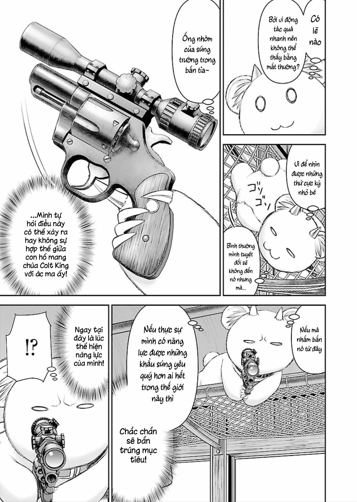 Đọc truyện hentai Xạ thủ mềm mại của Nữ chiến binh - Chap 7