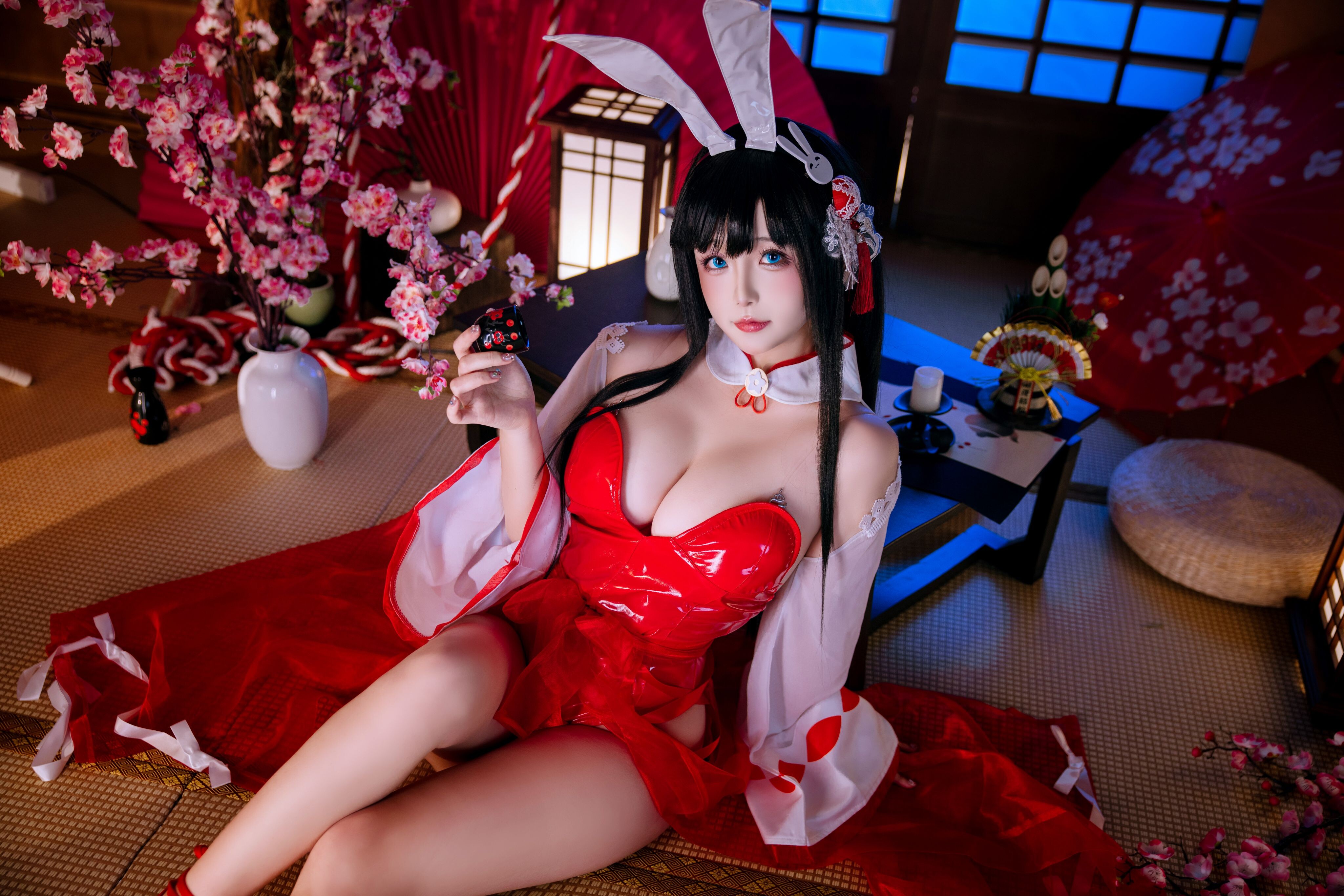 Đọc truyện hentai Tuyển tập Albums siêu phẩm Cosplay - Chap 1253 - Hina Kaoru - Ooyama Bunny Girl