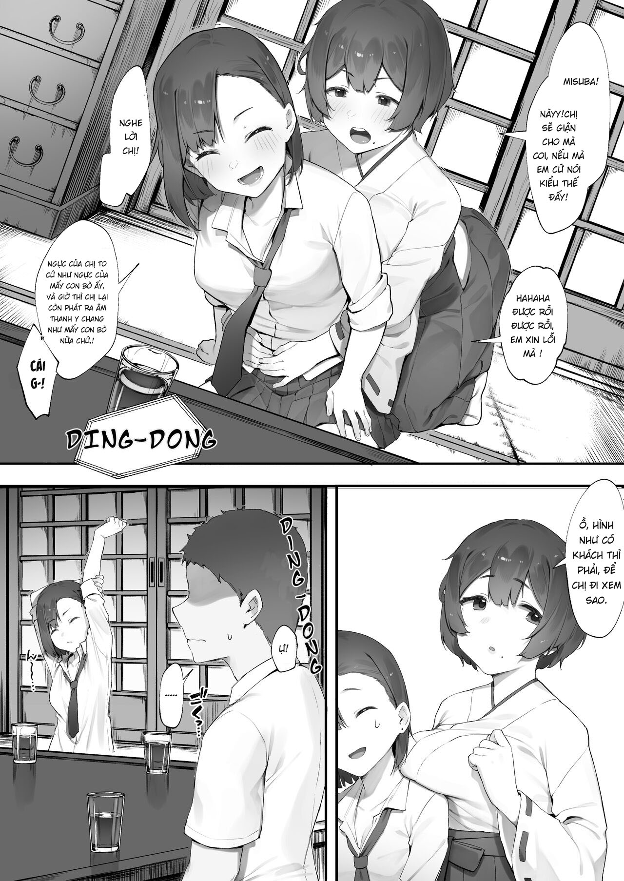 Đọc truyện hentai Kanojo no Oshigoto - Oneshot nứng