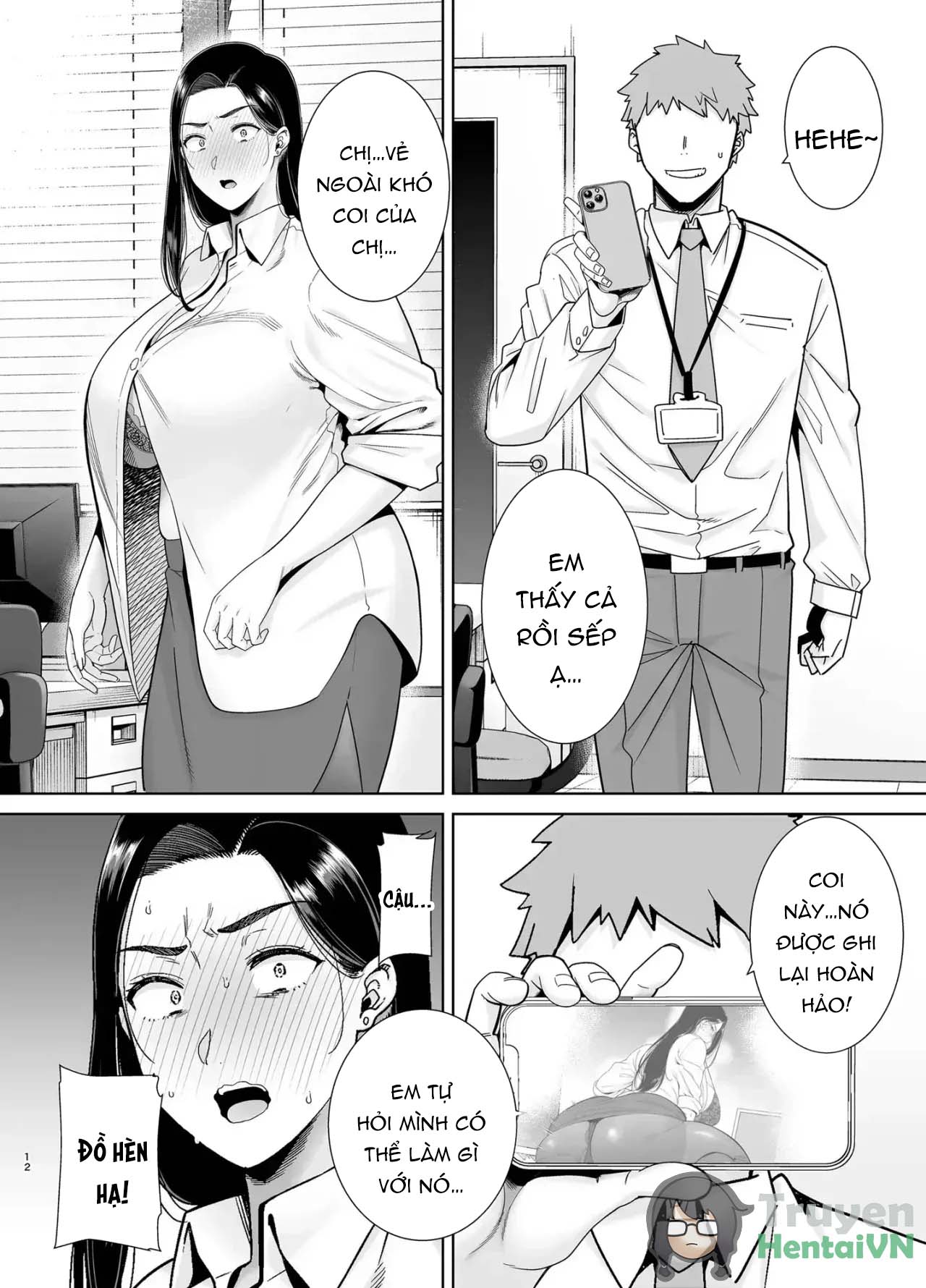 Đọc truyện hentai An Abusive Boss Who Exploit Her Employee 1 - Oneshot
