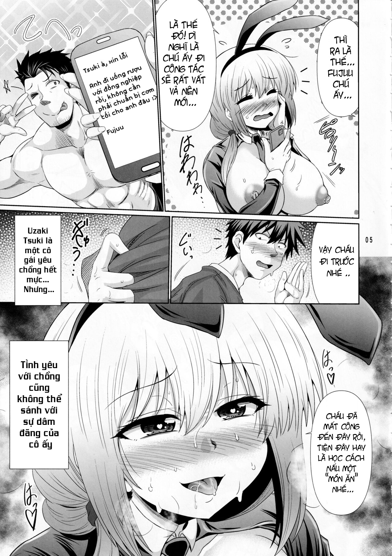 Đọc truyện hentai Mẹ của Uzaki-chan muốn nghịch ngợm - Oneshot