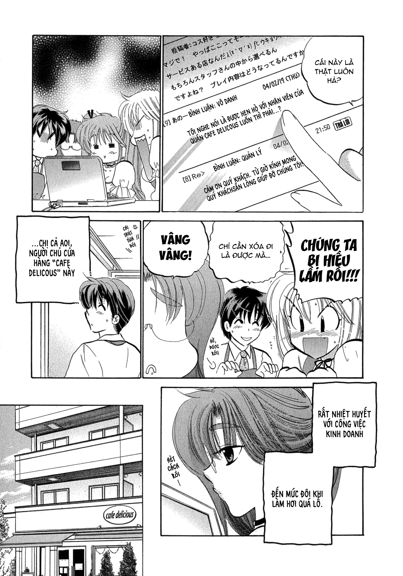 Đọc truyện hentai Cafe Delicious - Menu 2: Bánh Torte Sacher