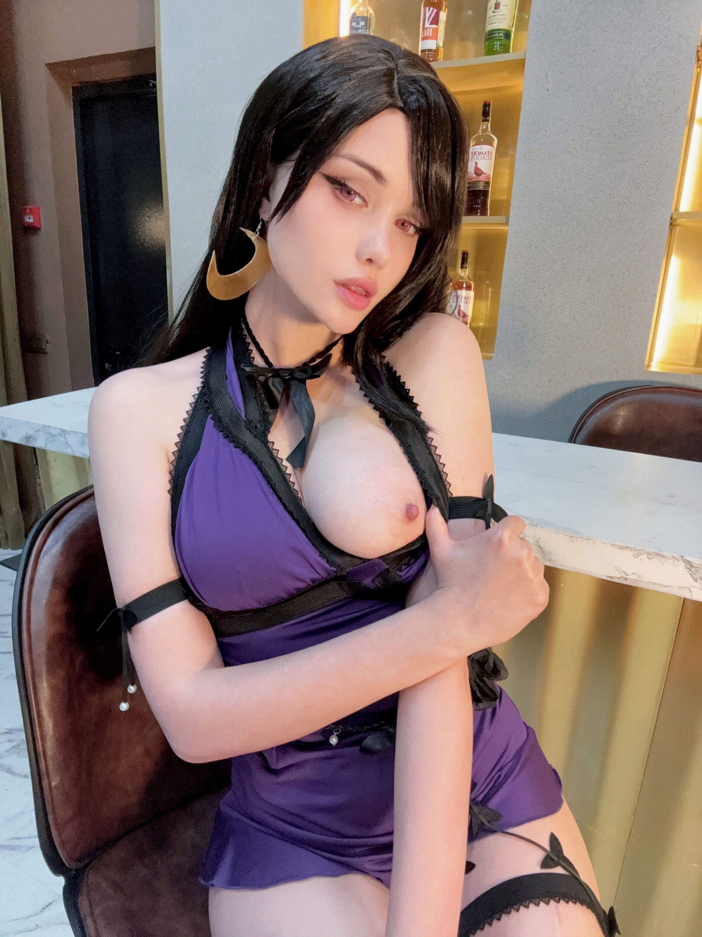 Đọc truyện hentai Tuyển tập Albums siêu phẩm Cosplay - Chap 1368 - Win Winry - Tifa dress