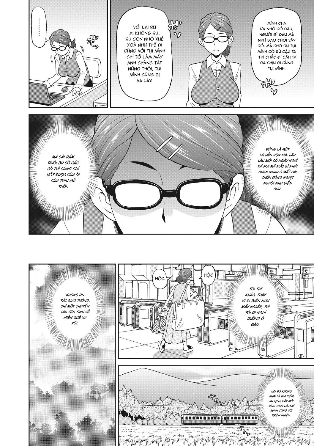 Đọc truyện hentai Nằm phơi nắng ngoài biển lúc nứng - Oneshot