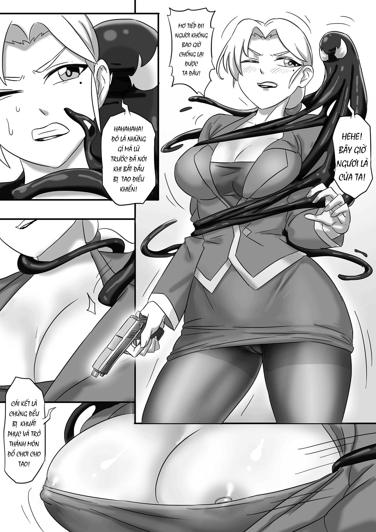 Đọc truyện hentai Nhện Đen - Oneshot