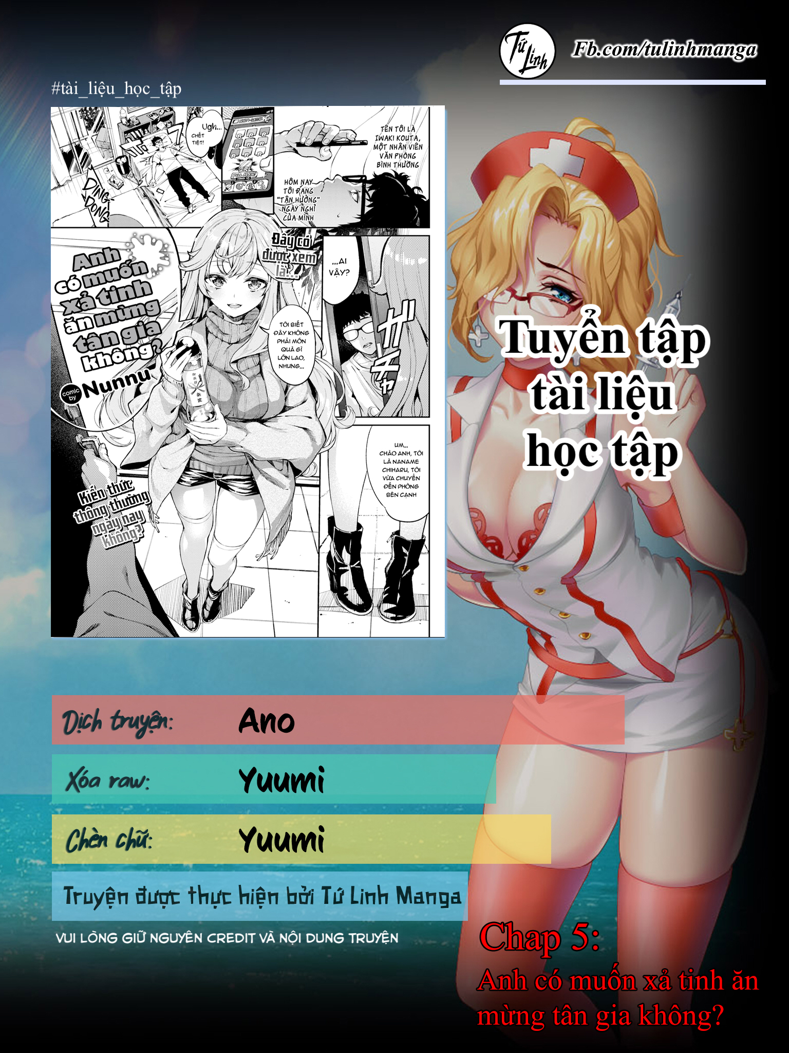 Đọc truyện hentai Anh có muốn xả tinh ăn mừng tân gia không? - Oneshot
